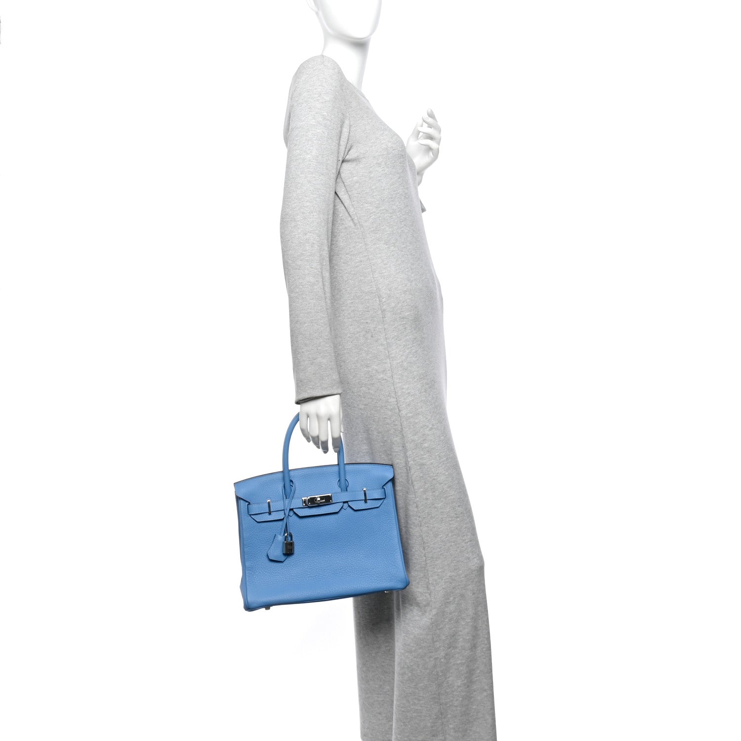 Togo BIRKIN 30 Bleu Paradis — view 2