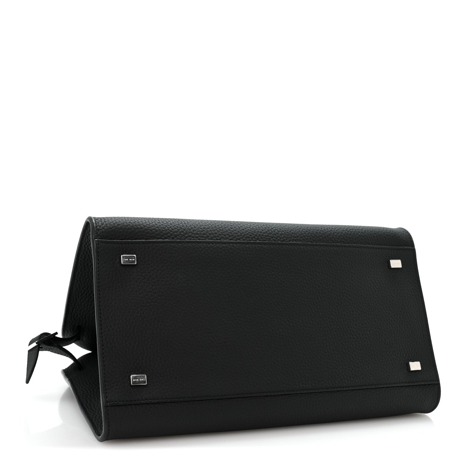 Matte Grained Calfskin Soft Margaux 12 Black — view 4