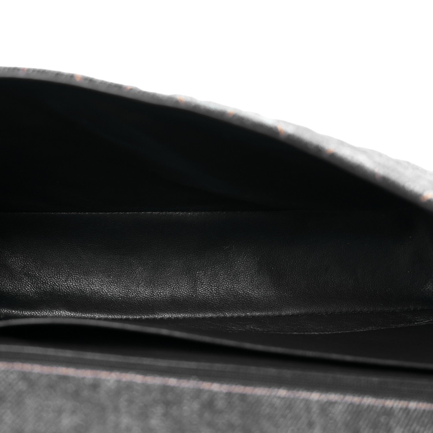 Denim Quilted Tortoise Single Flap Blue — view 5