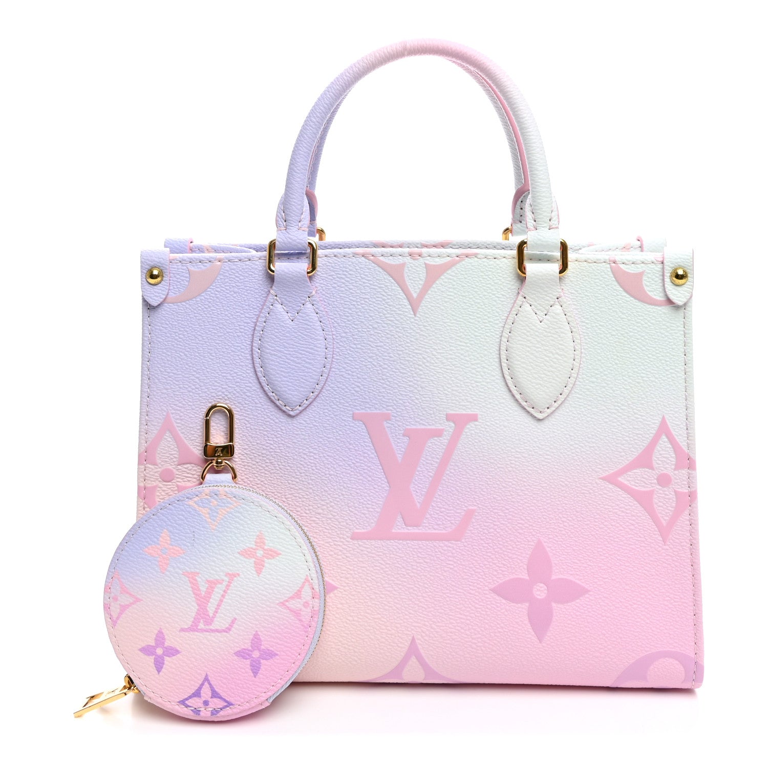 Monogram Giant Spring In The City Onthego PM Sunrise Pastel — view 3