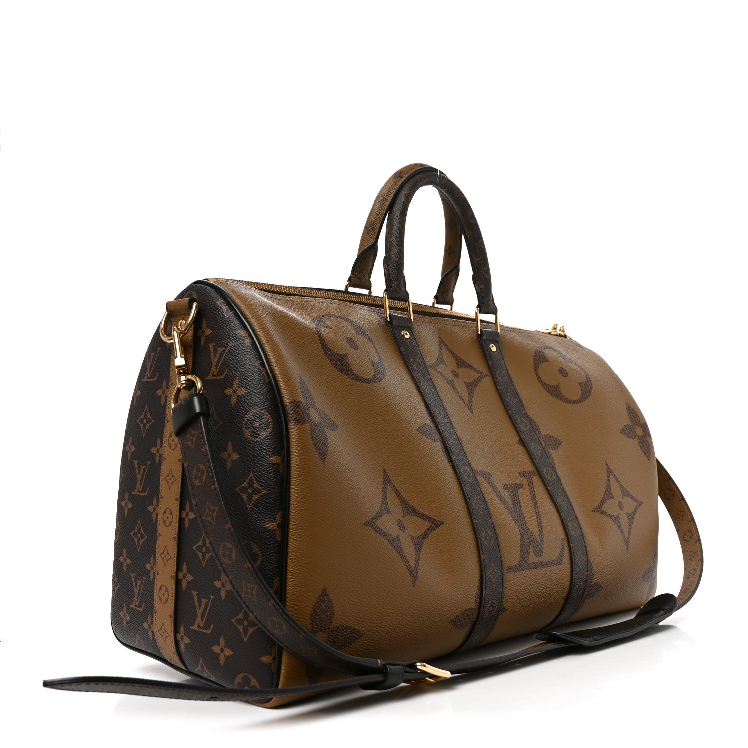 Reverse Monogram Giant Keepall Bandouliere 45 — view 2
