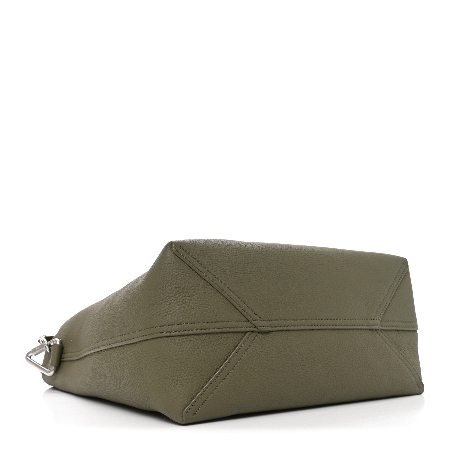 LV Touch Calfskin Reversible Verso Hobo H38 Khaki Green — view 5