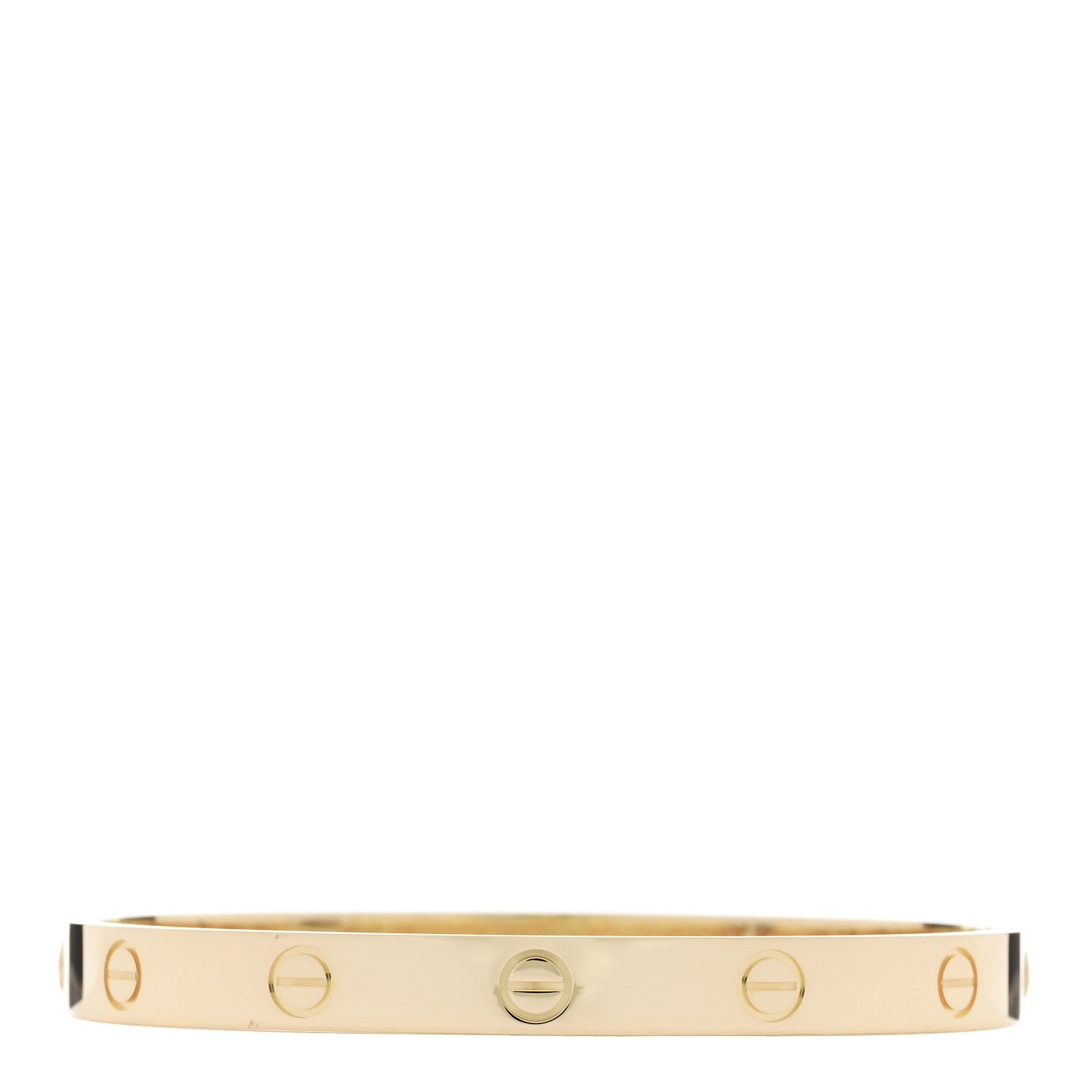 18K Yellow Gold LOVE Bracelet 17 — view 2