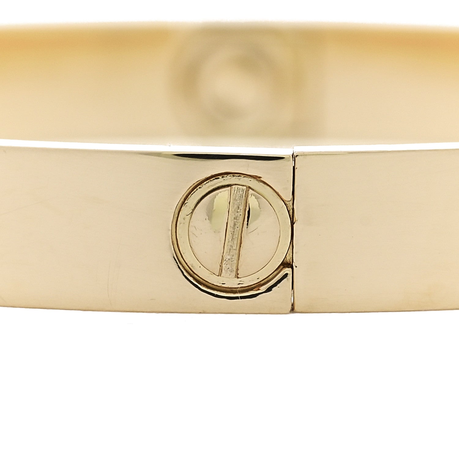 18K Yellow Gold LOVE Bracelet 17 — view 3