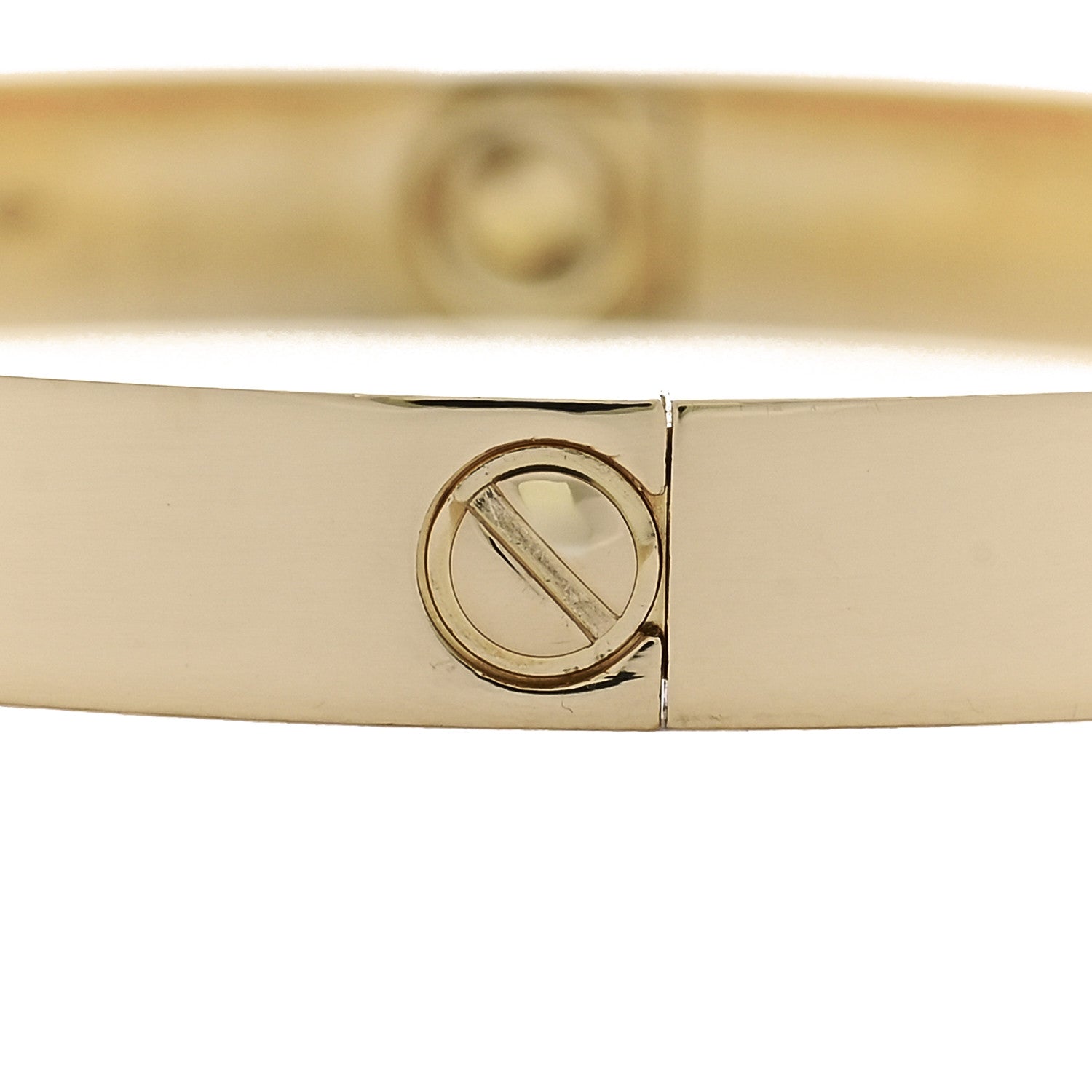 18K Yellow Gold LOVE Bracelet 17 — view 4