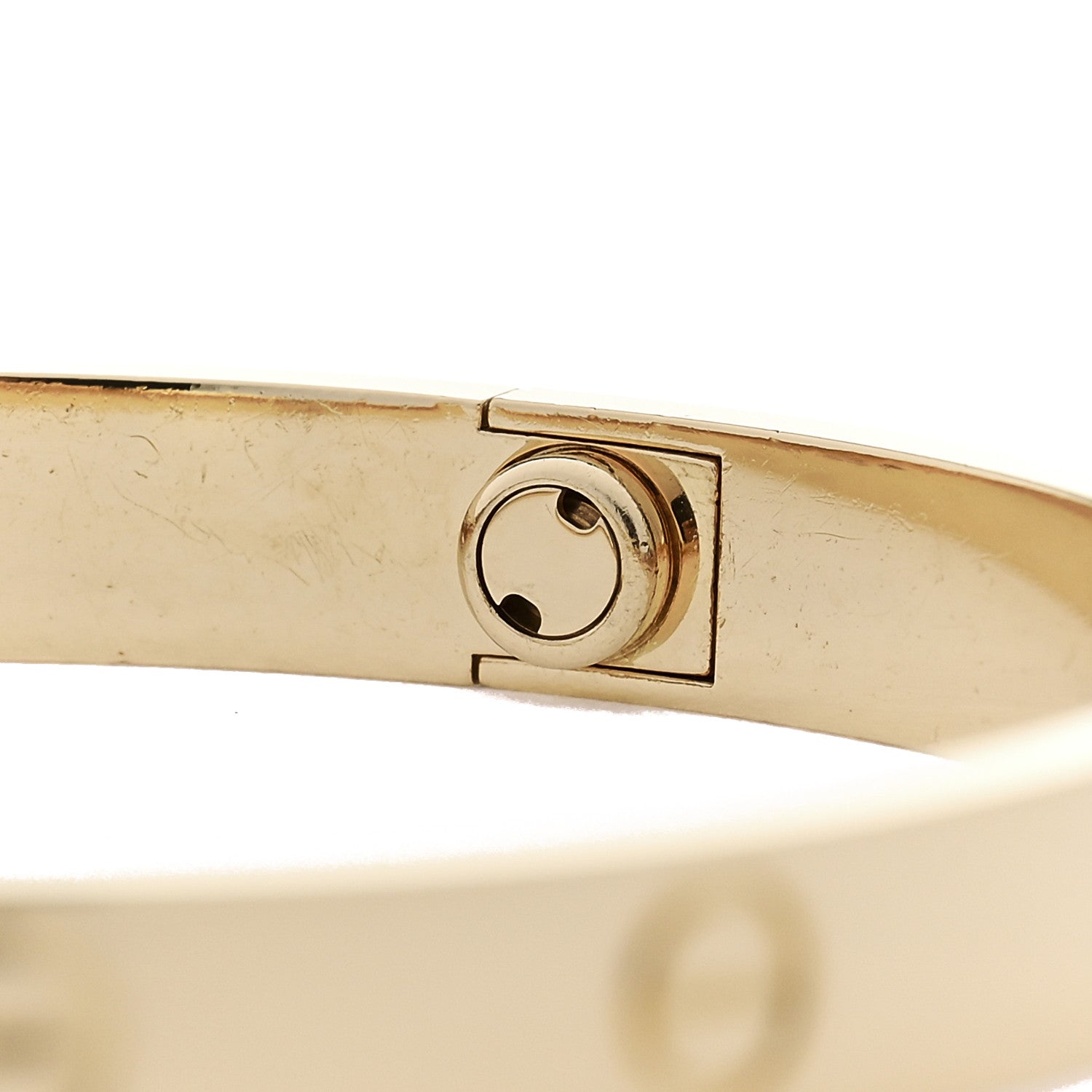18K Yellow Gold LOVE Bracelet 17 — view 5