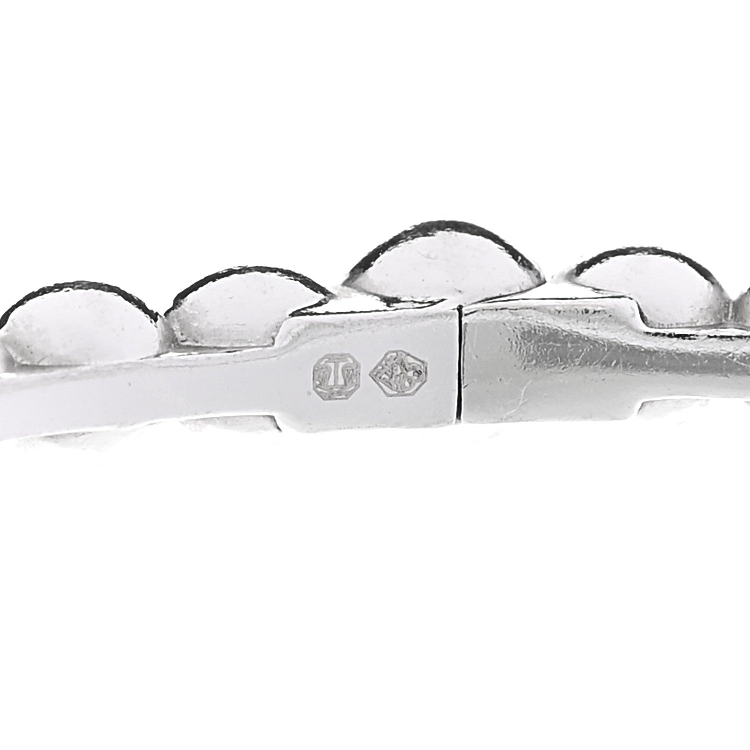 18K White Gold Perlee Pearls of Gold Bracelet S — view 4