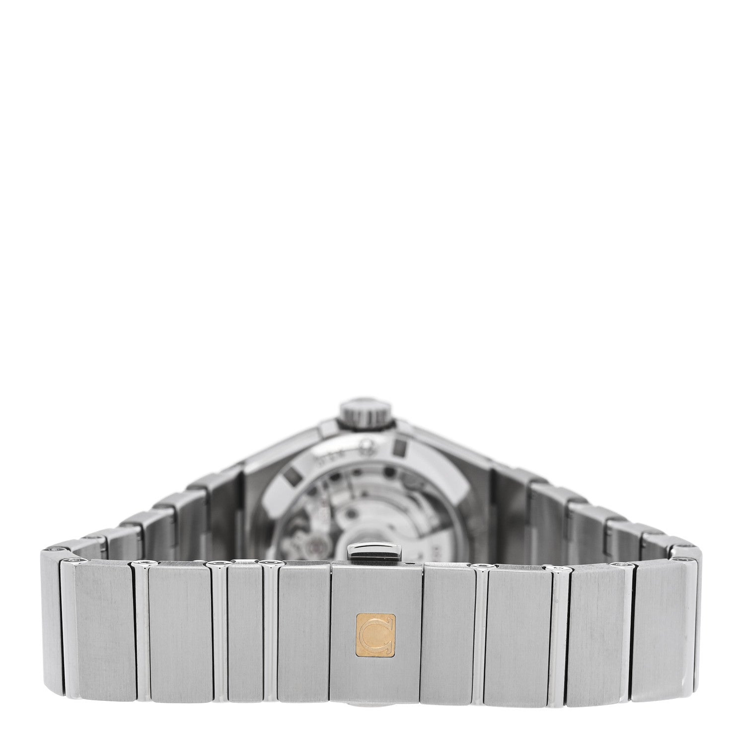 Stainless Steel Diamond Bezel Tahiti Mother of Pearl 27mm Constellation Co-Axial Automatic Watch 123.15.27.20.57.003 — view 3
