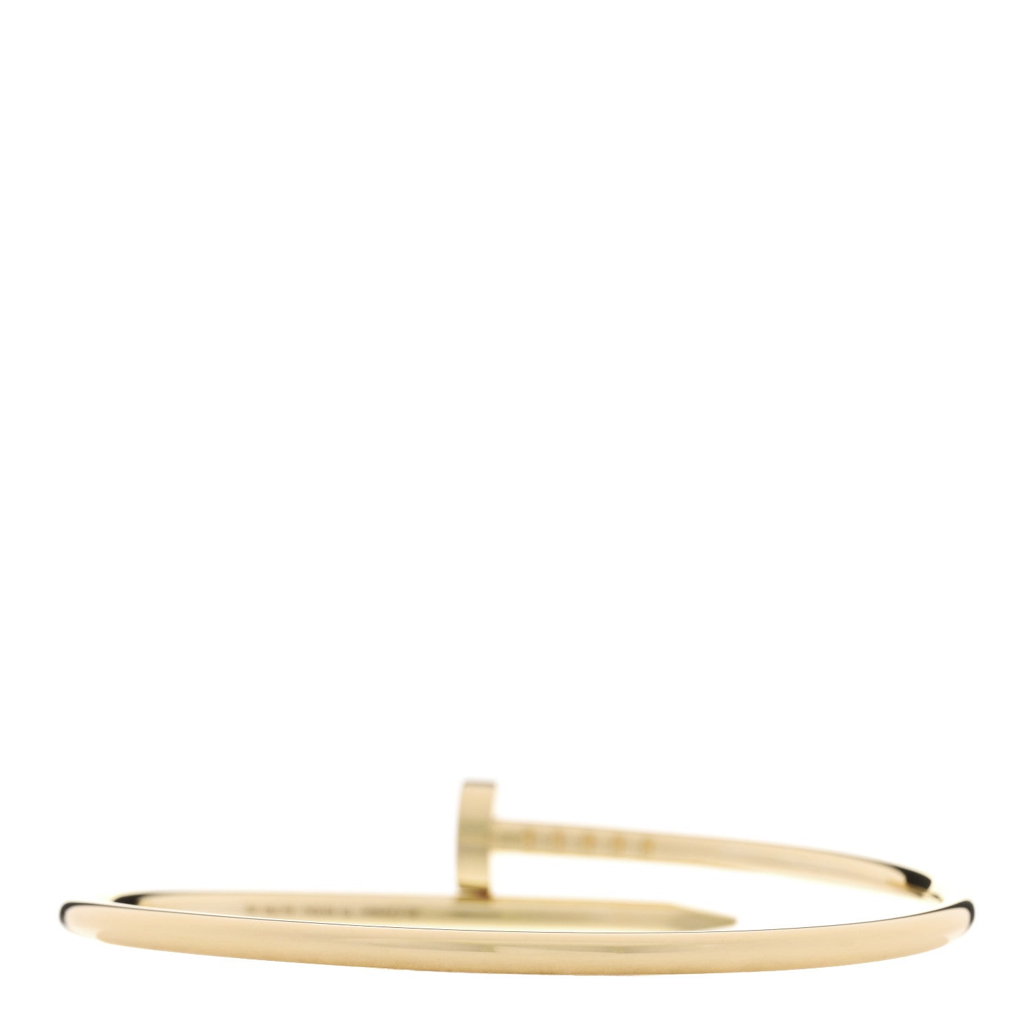 18K Yellow Gold Small Juste Un Clou Bracelet 15 — view 2