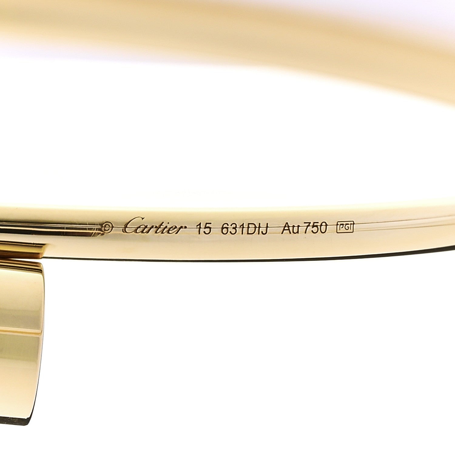 18K Yellow Gold Small Juste Un Clou Bracelet 15 — view 3