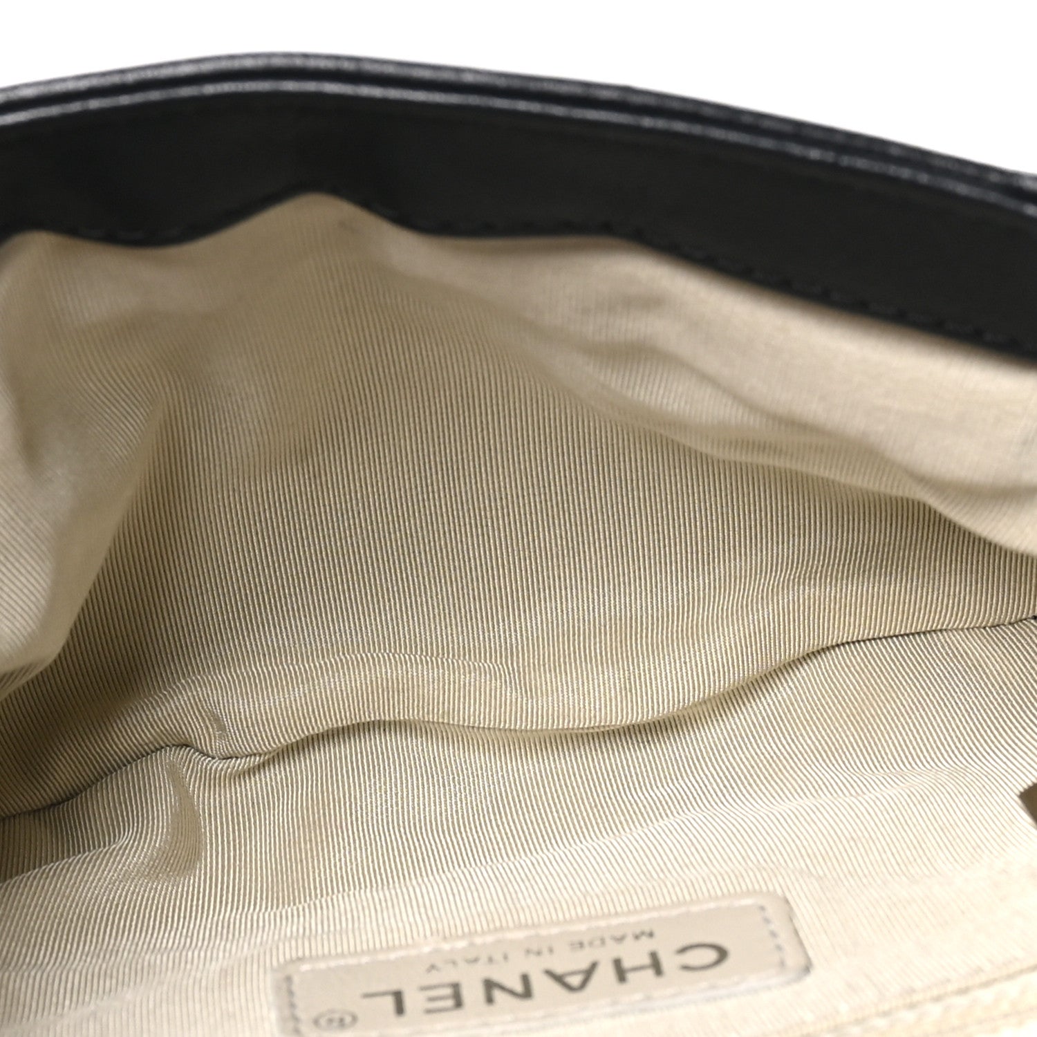 Washed Lambskin Quilted Mini Chain Around Messenger Black — view 5
