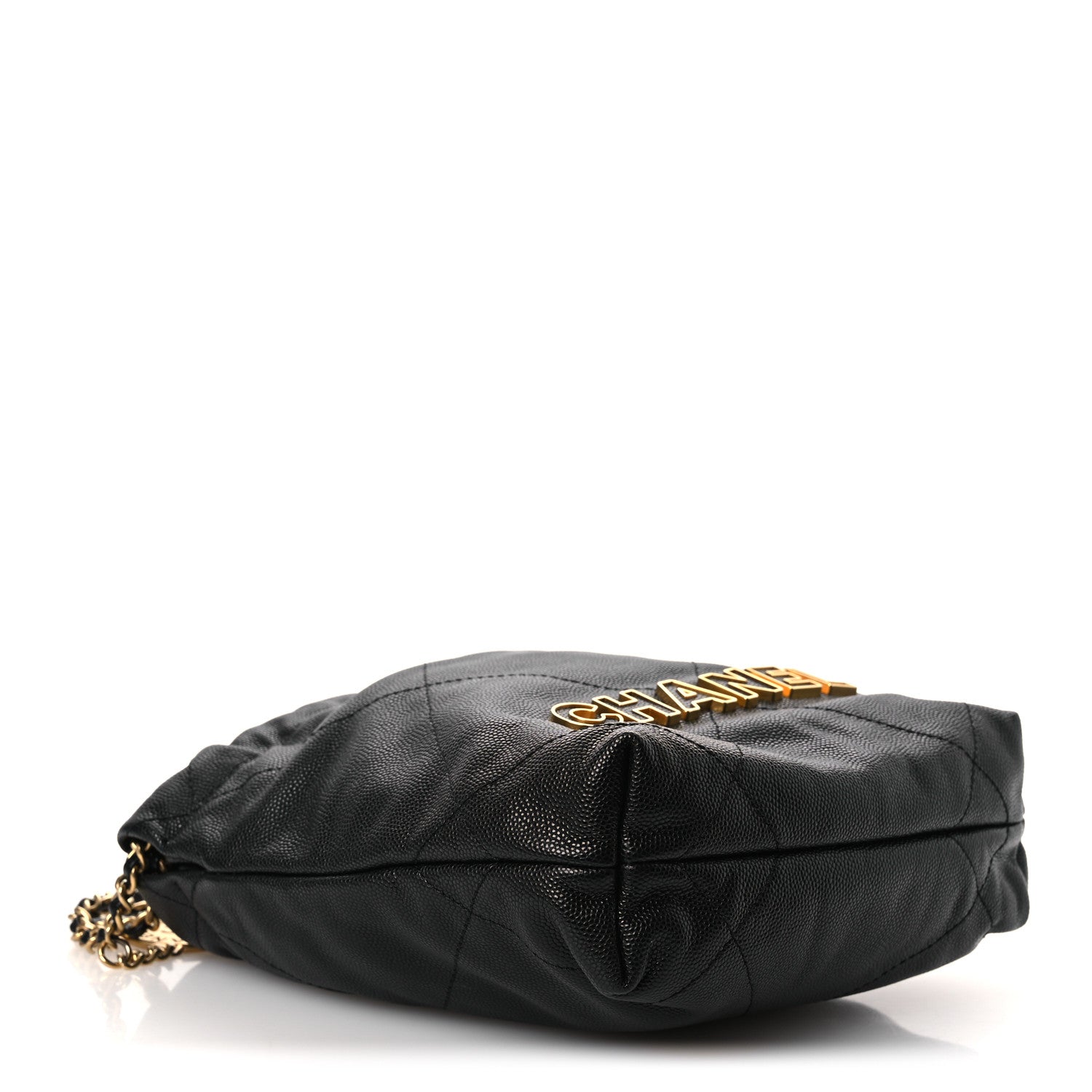 Shiny Caviar Quilted Mini Chanel 22 Black — view 4
