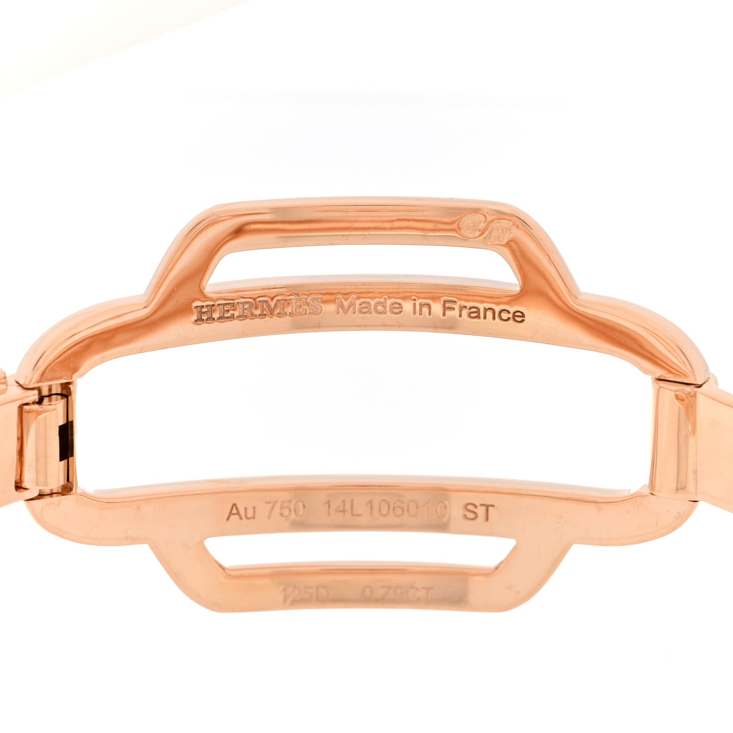 18K Rose Gold Diamond Alchimie Chaine D'Ancre Collier Bracelet — view 3