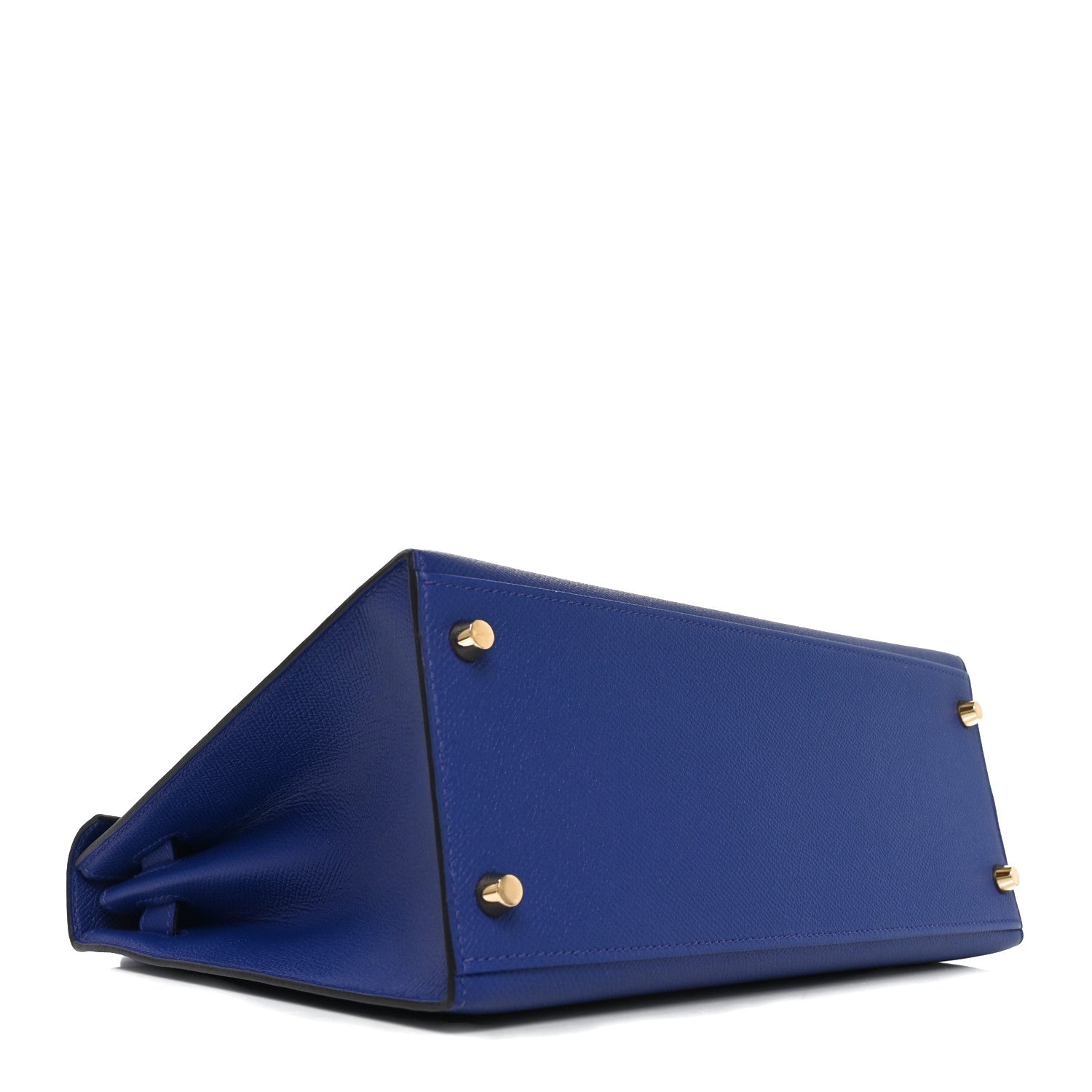 Epsom Kelly Sellier 28 Bleu Electrique — view 3