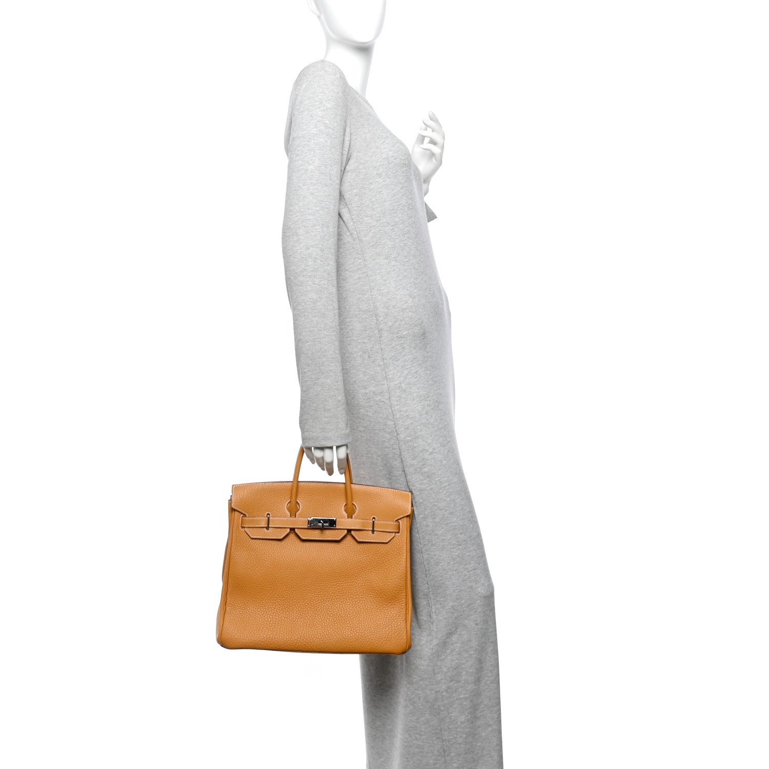 Togo HAC Birkin 32 Natural Sable — view 2