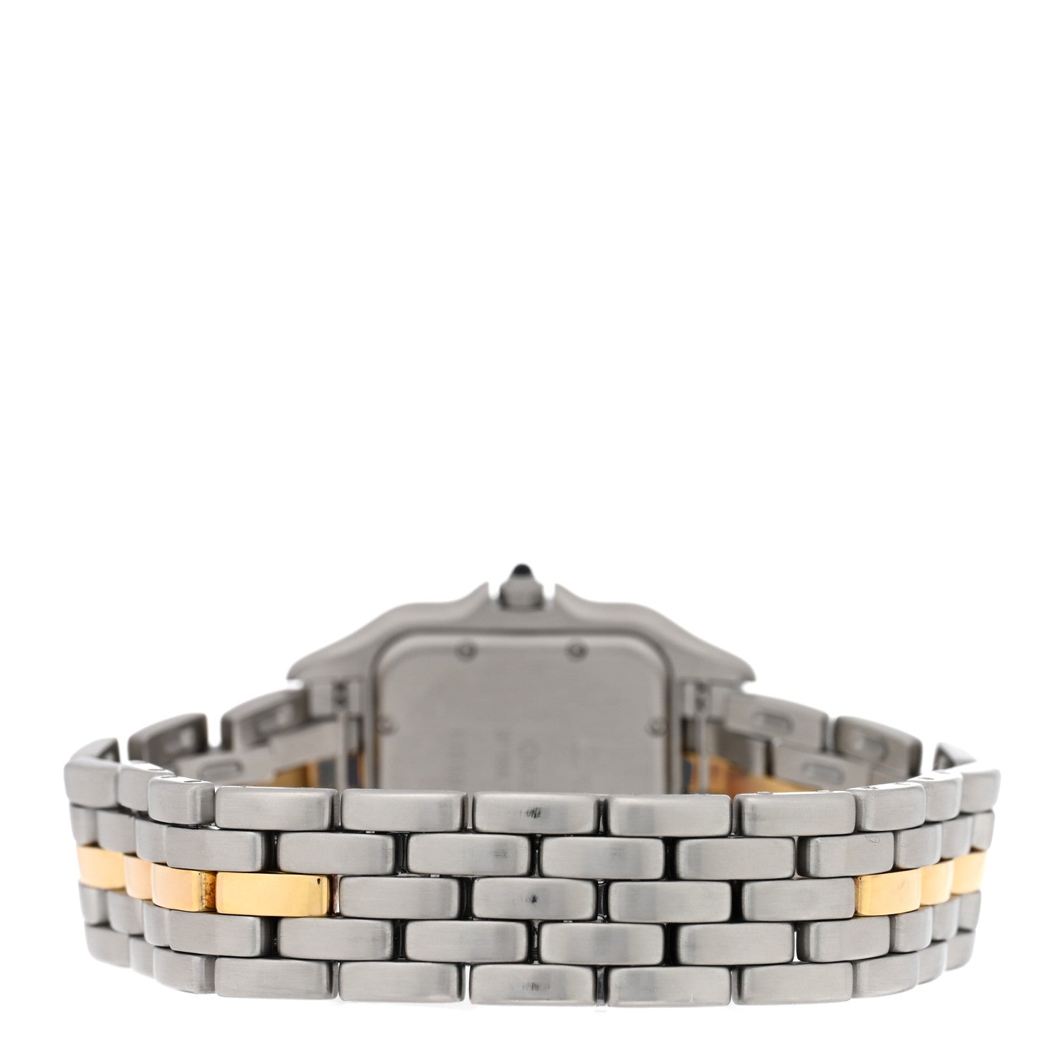 Stainless Steel 18K Yellow Gold 27mm Panthere Quartz Watch — view 3