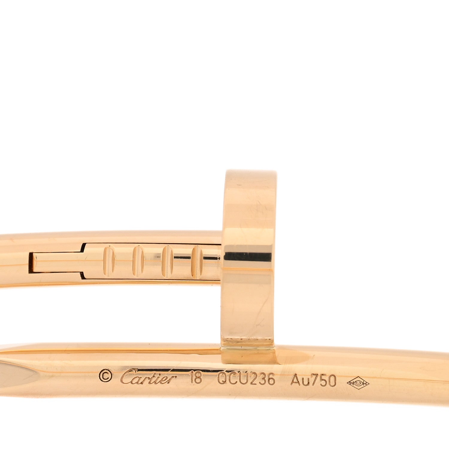 18K Pink Gold Juste Un Clou Bracelet 18 — view 3