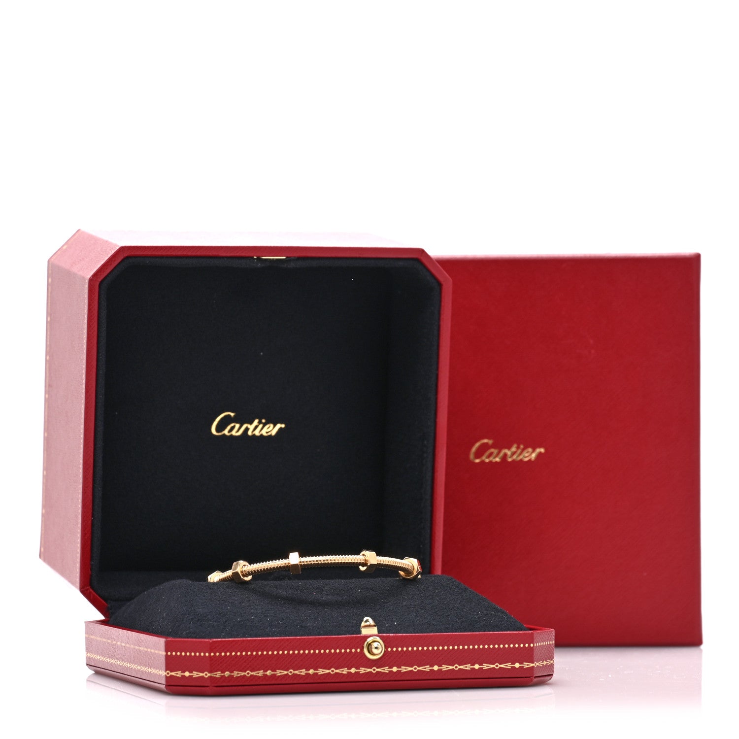 18K Pink Gold Ecrou de Cartier Bracelet 17 — view 4