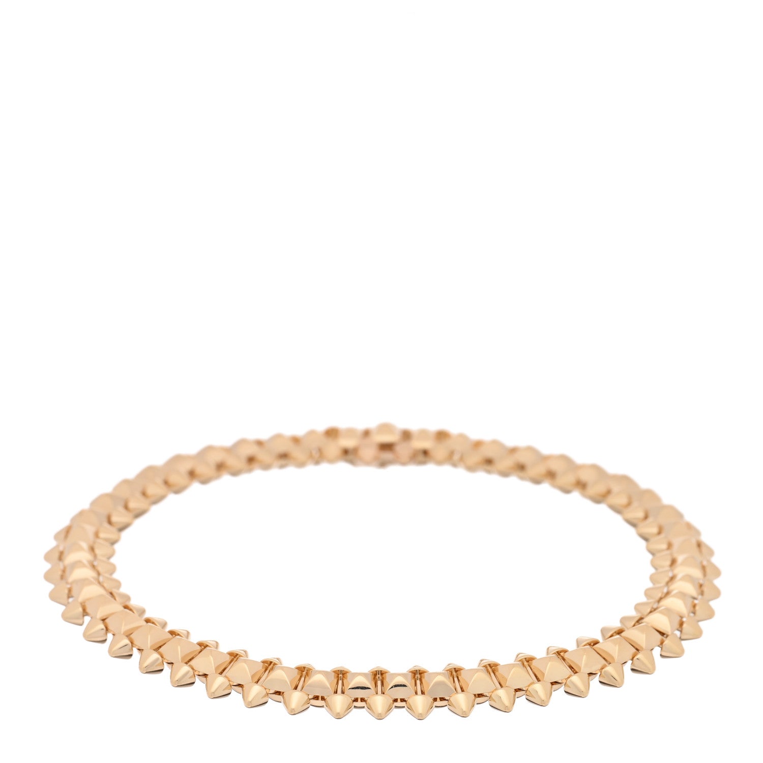 18K Yellow Gold Medium Clash De Cartier Flexible Bracelet 17