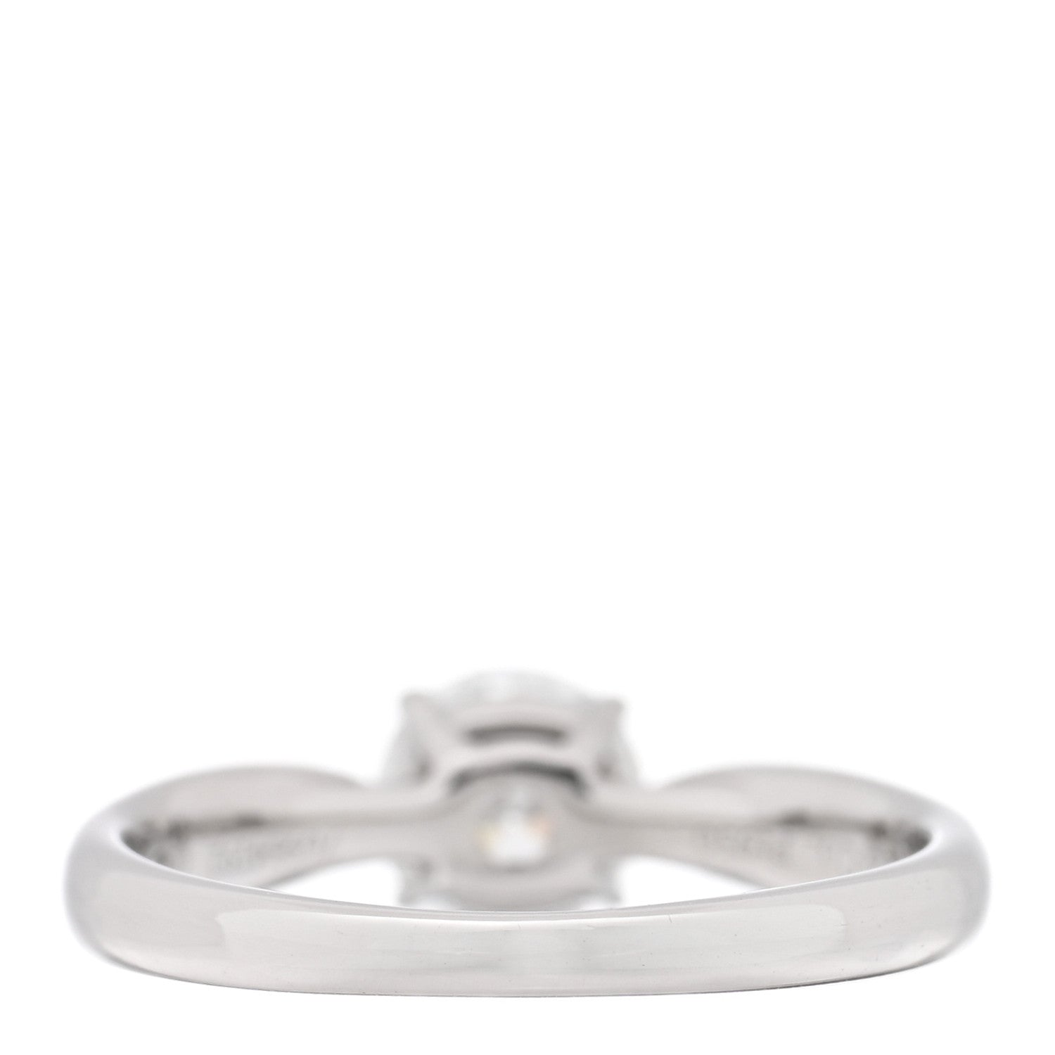 Platinum Diamond .71ct Solitaire Engagement Ring 49 5 — view 3