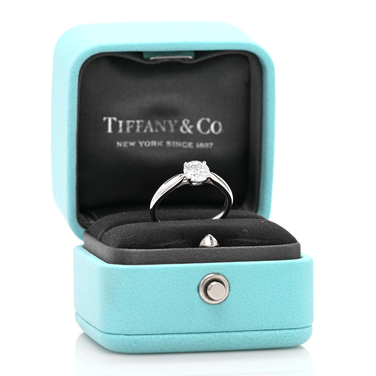 Platinum Diamond .71ct Solitaire Engagement Ring 49 5 — view 5