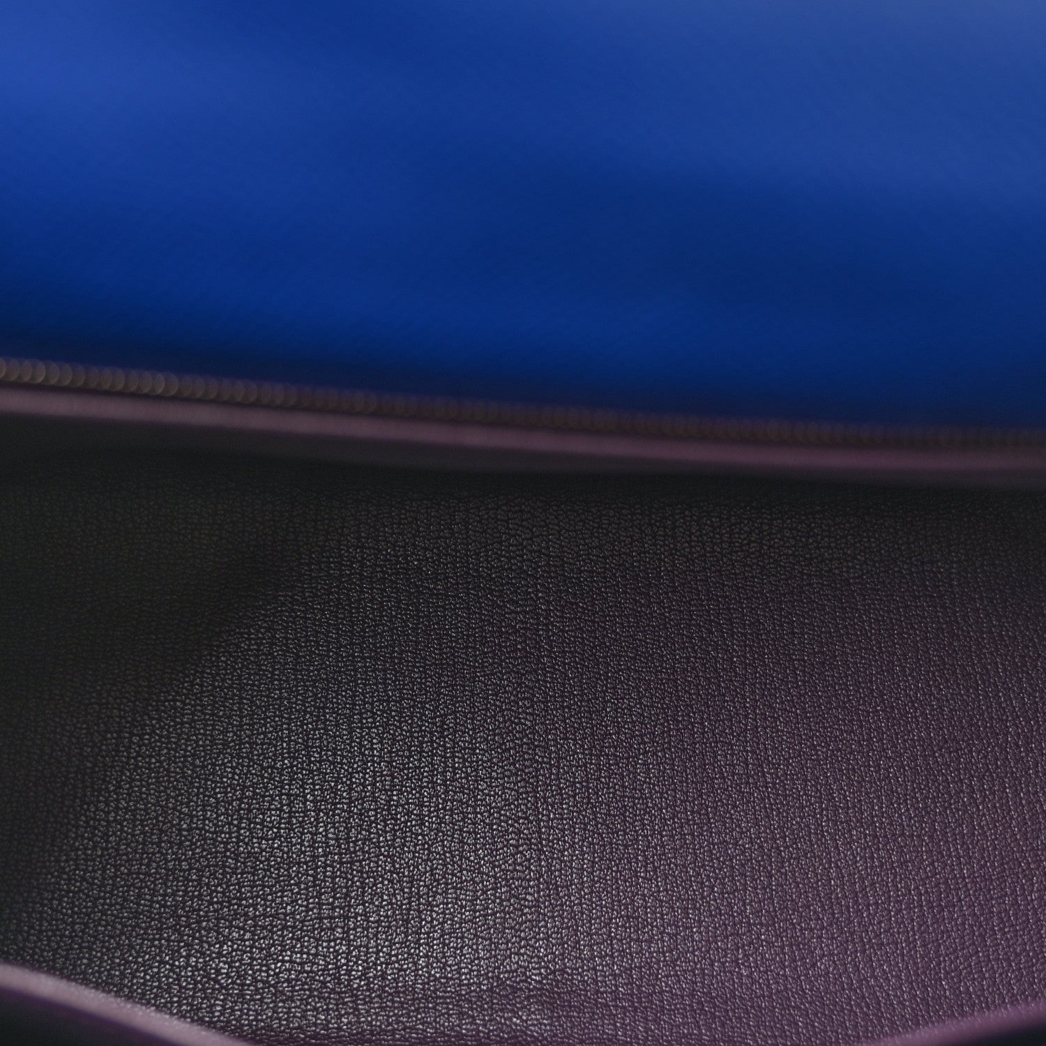 Epsom Verso Kelly Sellier 28 Bleu Royal Anemone — view 5