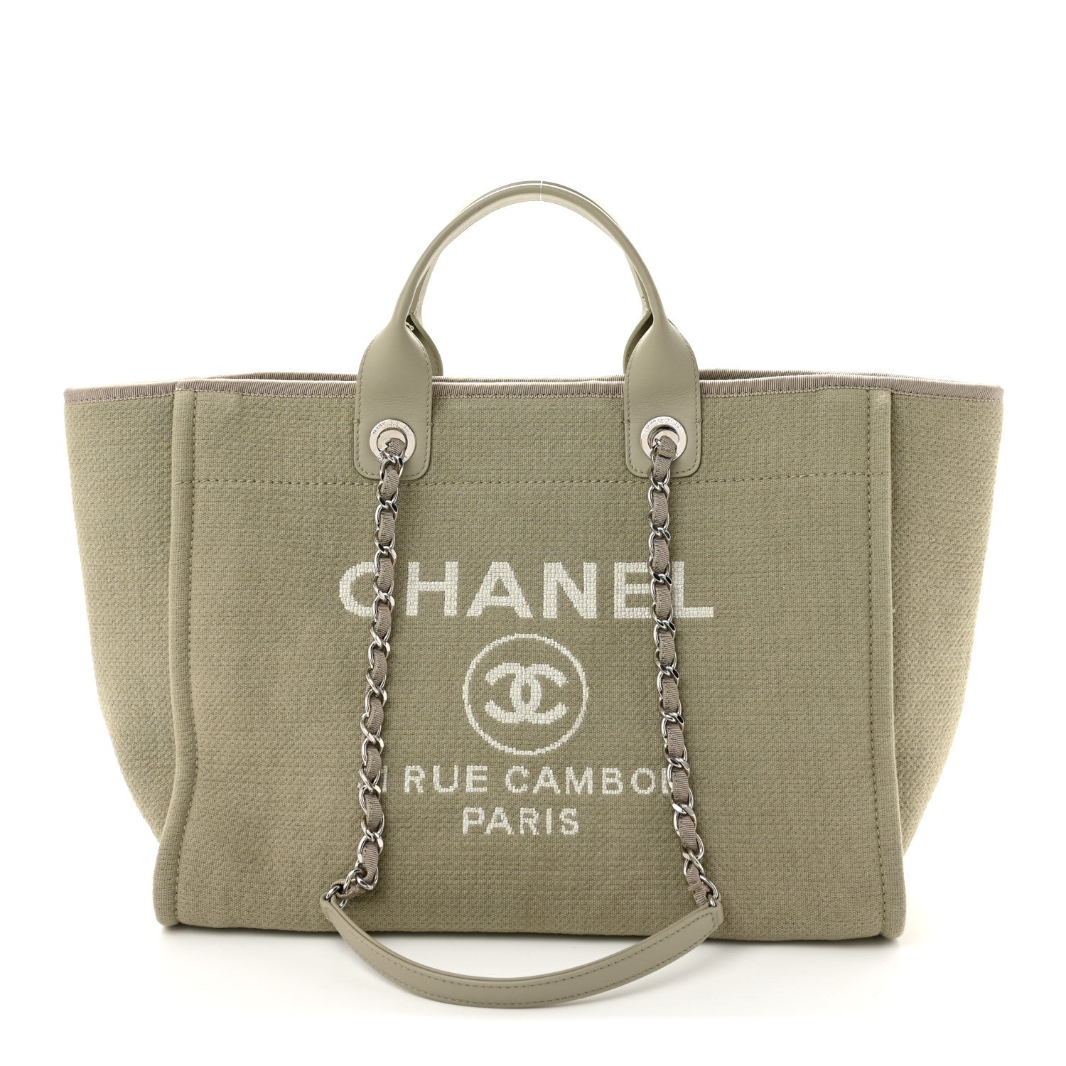 Mixed Fibers Medium Deauville Tote Grey