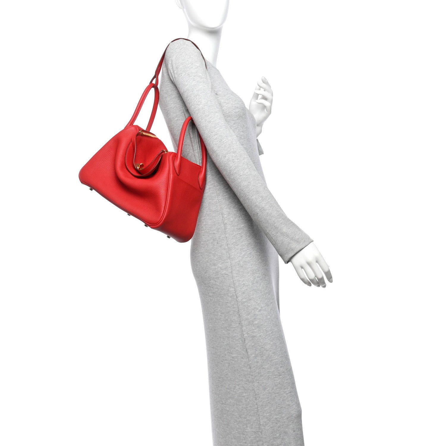 Taurillon Clemence Lindy 30 Rouge Casaque — view 2