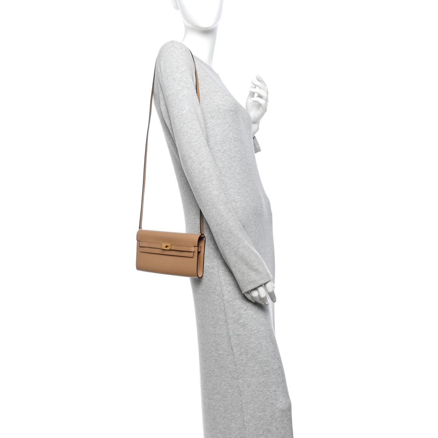Epsom Verso Kelly Wallet To Go Chai Mauve Sylvestre — view 2