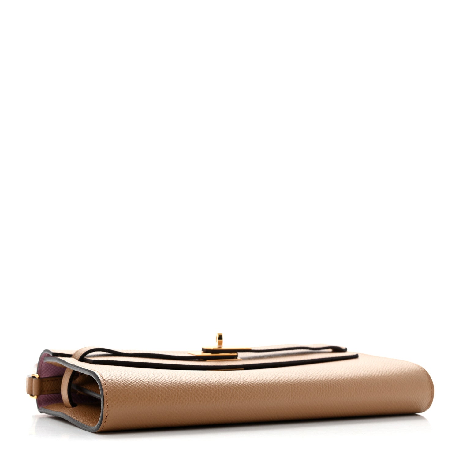 Epsom Verso Kelly Wallet To Go Chai Mauve Sylvestre — view 4