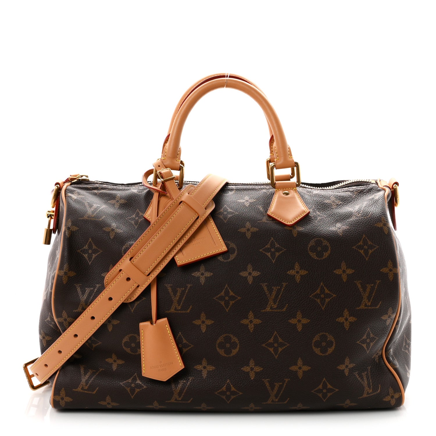 Calfskin Monogram Speedy P9 Bandouliere 40