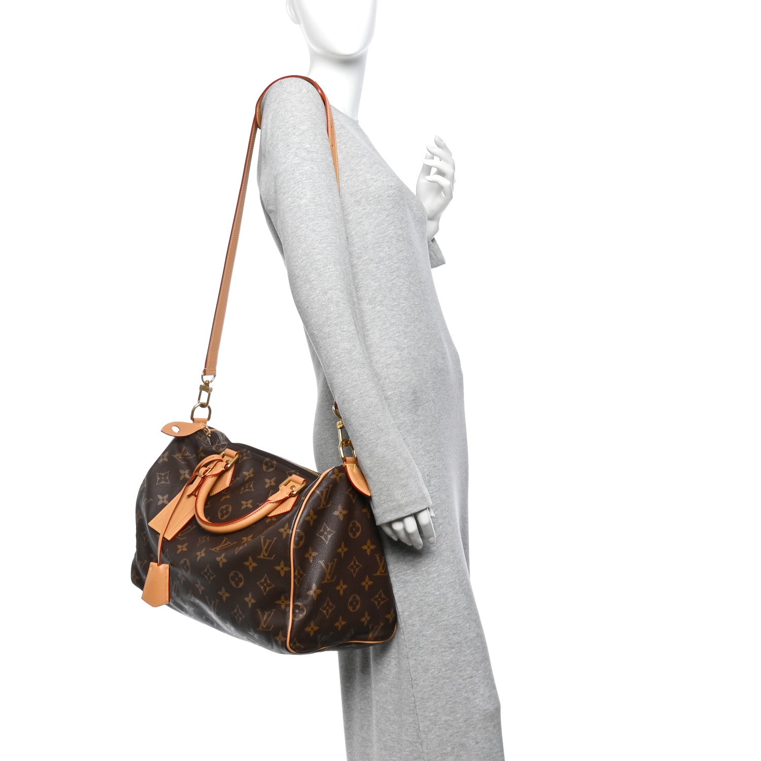Calfskin Monogram Speedy P9 Bandouliere 40 — view 2