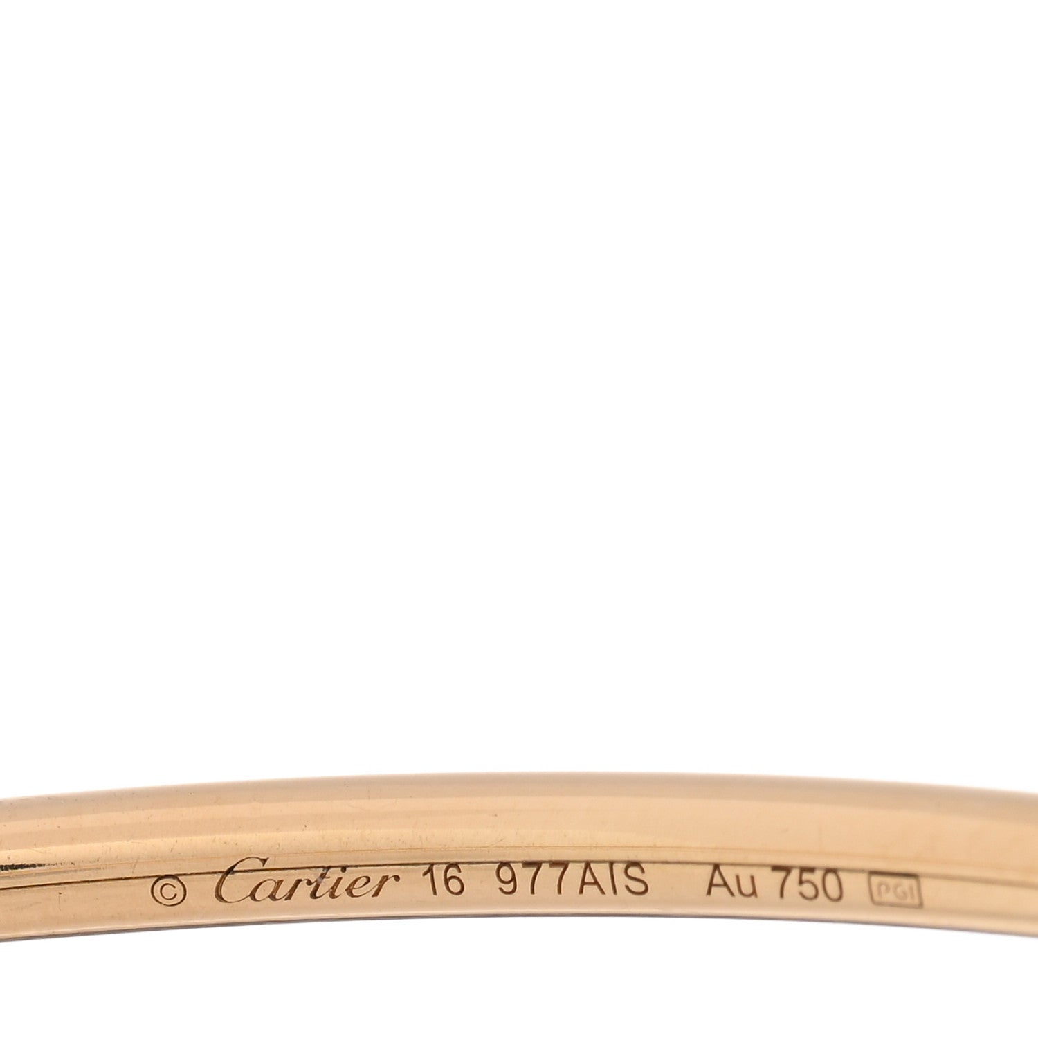 18K Yellow Gold Small Juste Un Clou Bracelet 16 — view 3