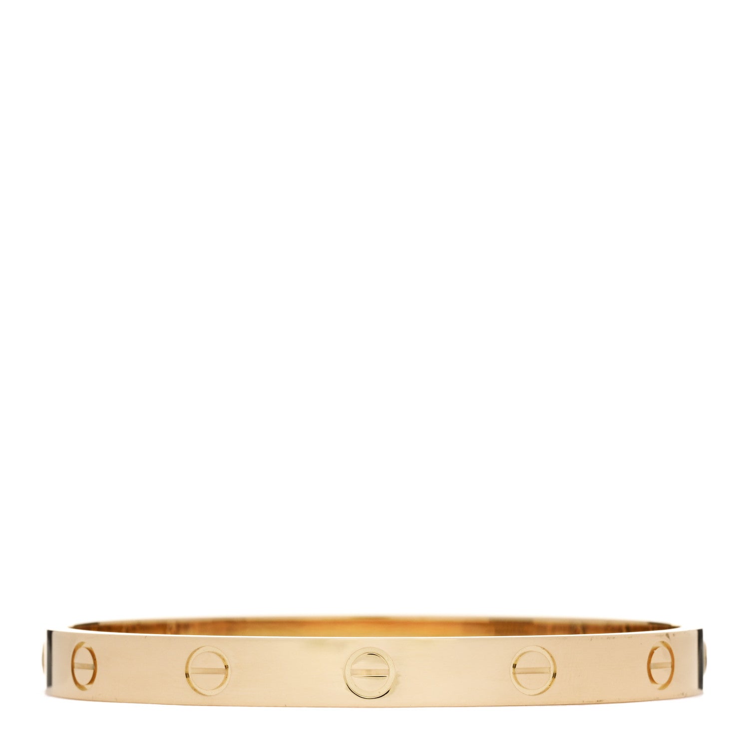 18K Yellow Gold LOVE Bracelet 17
