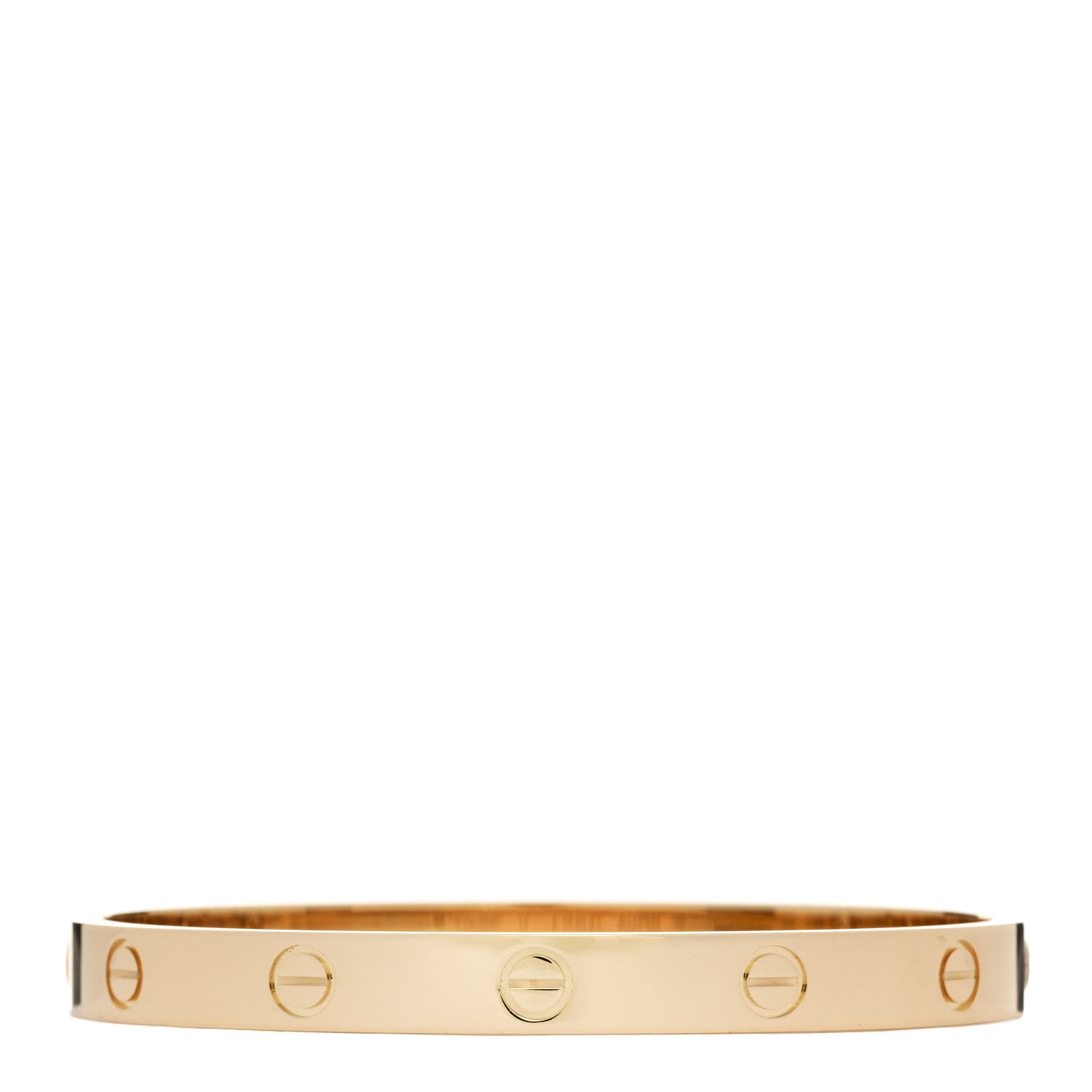 18K Yellow Gold LOVE Bracelet 17 — view 2