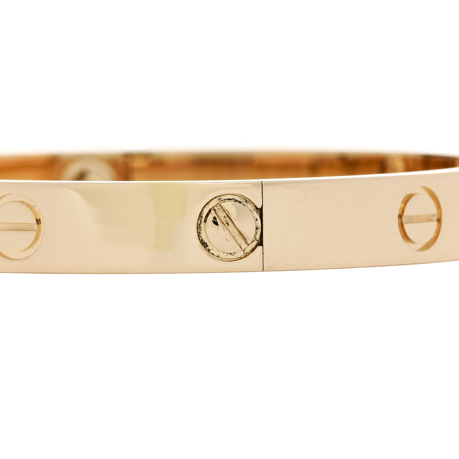 18K Yellow Gold LOVE Bracelet 17 — view 5