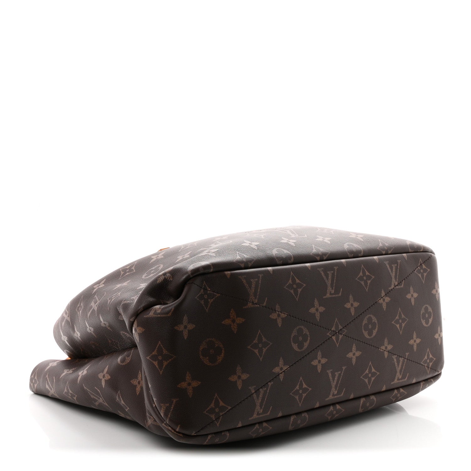 Calfskin Monogram Shopper Tote MM — view 4