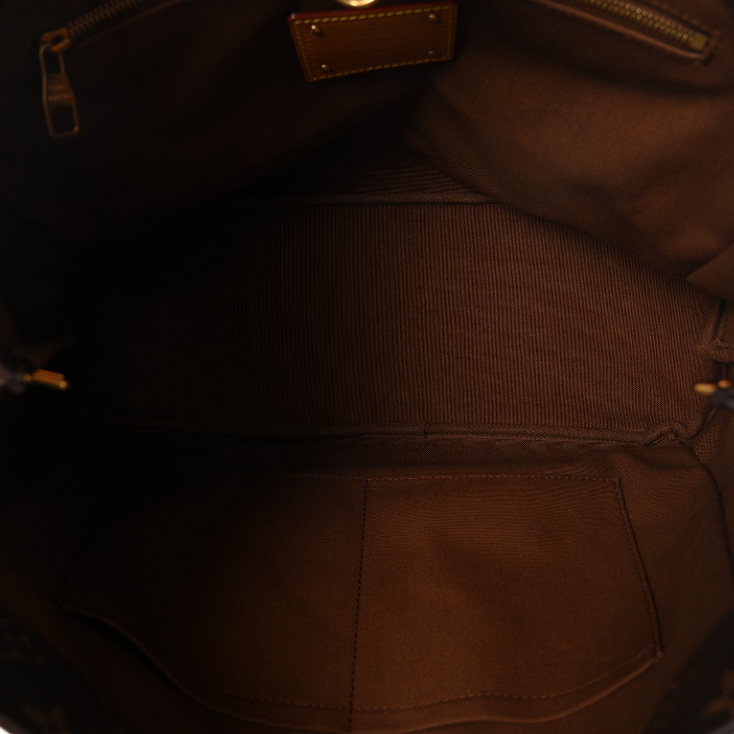 Calfskin Monogram Shopper Tote MM — view 5