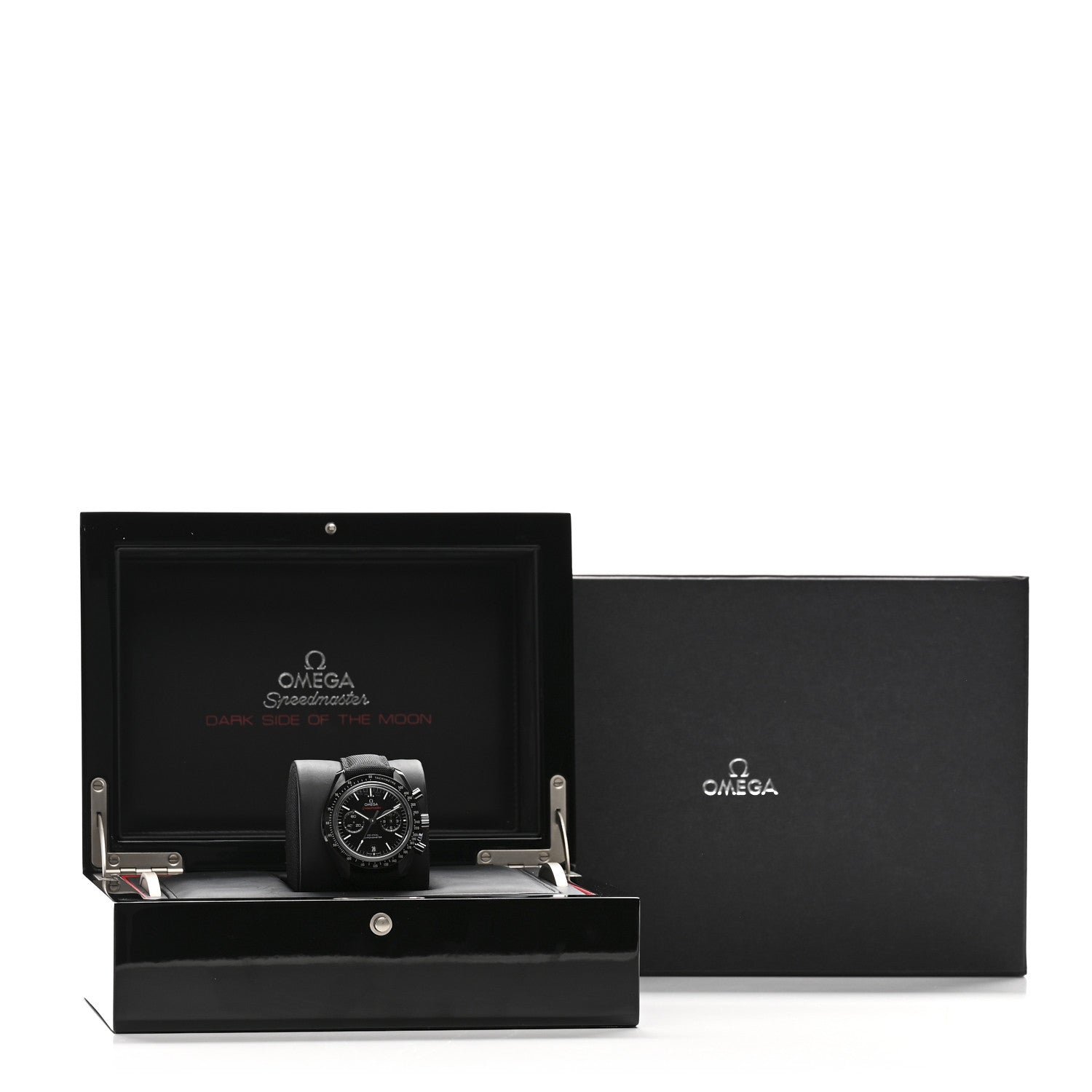 Ceramic Fabric 44.25mm Speedmaster Dark Side Of The Moon Chronograph Automatic Watch Black 311.92.44.51.01.007 — view 5