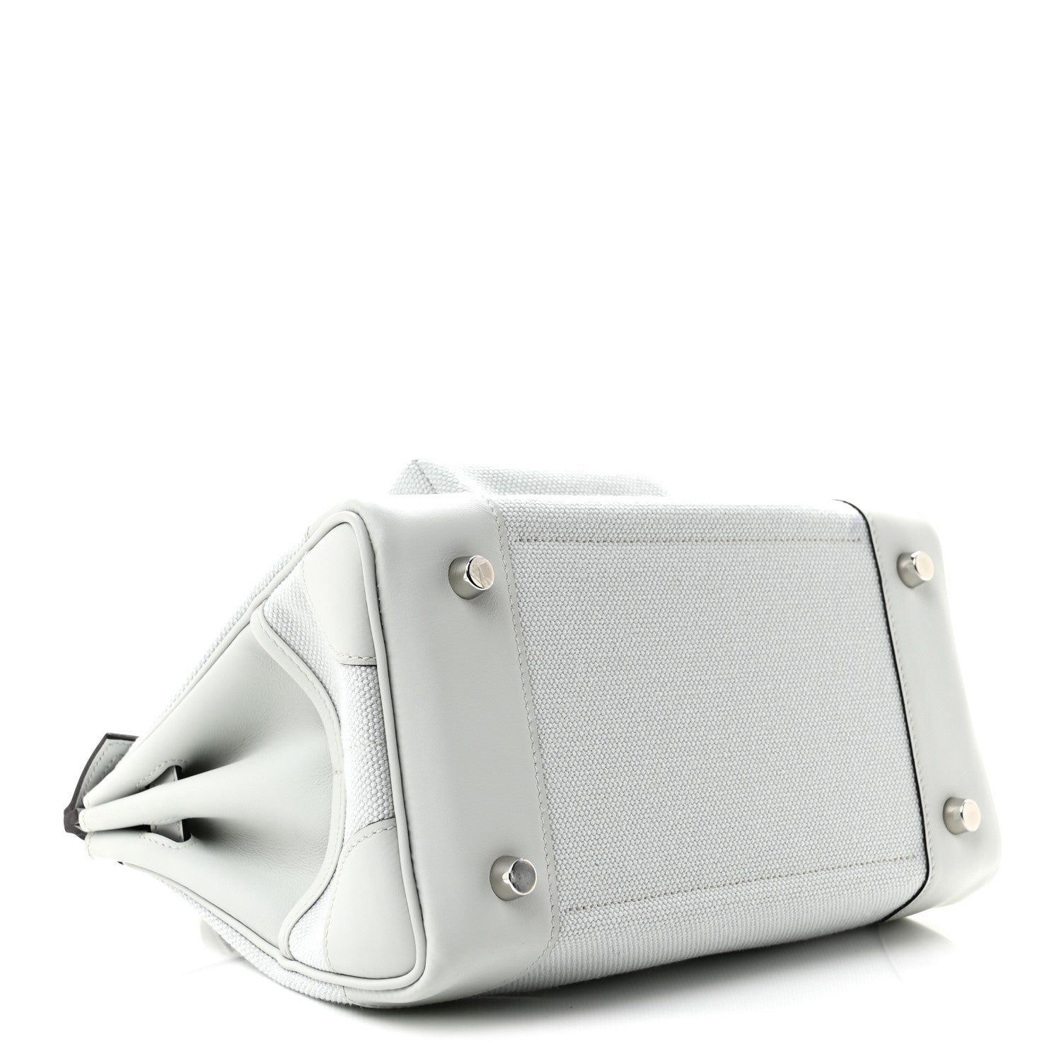 Toile Goeland Swift Cargo Birkin 25 Gris Platine — view 4