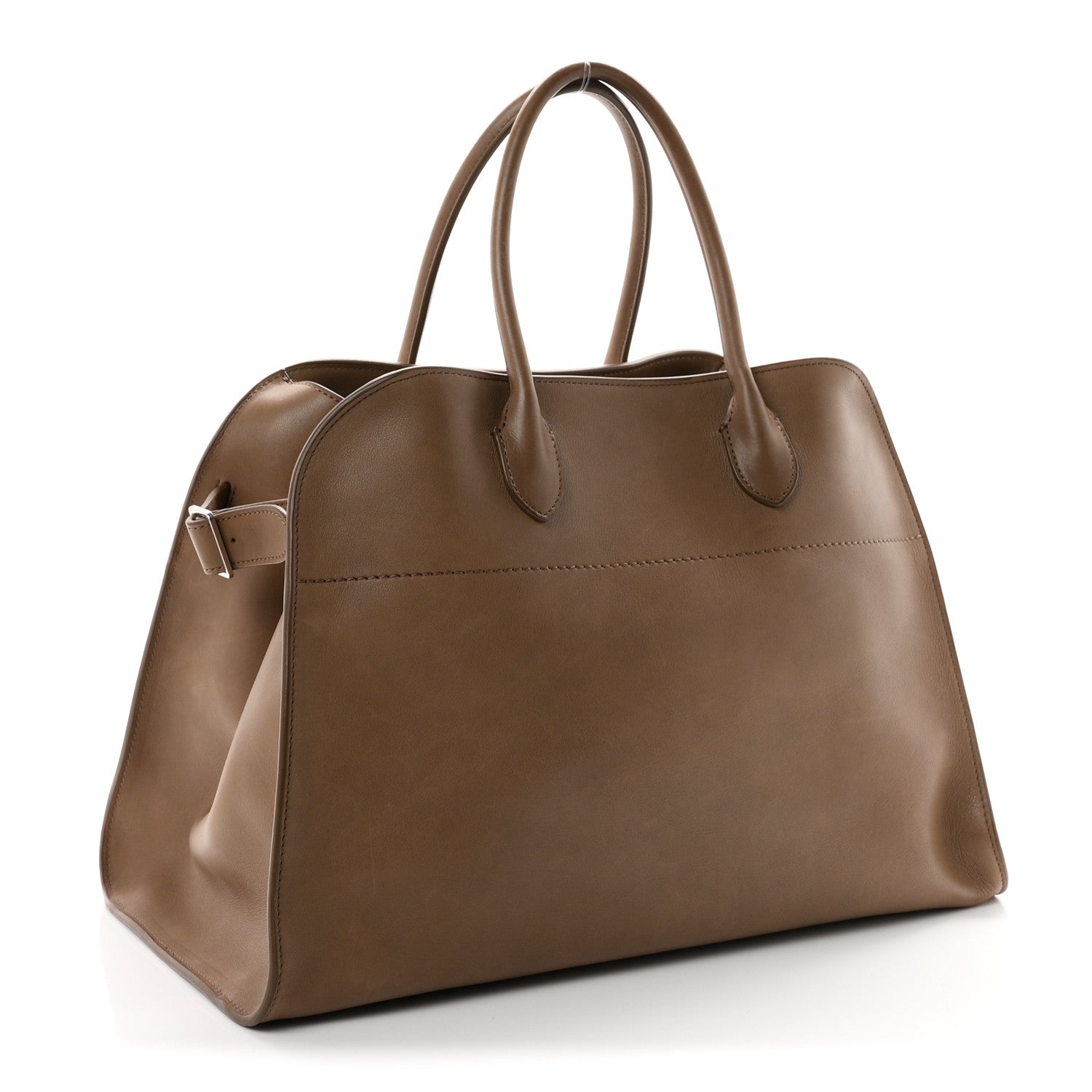 Polished Saddle Calfskin Soft Margaux 15 Mouse Grey — view 3