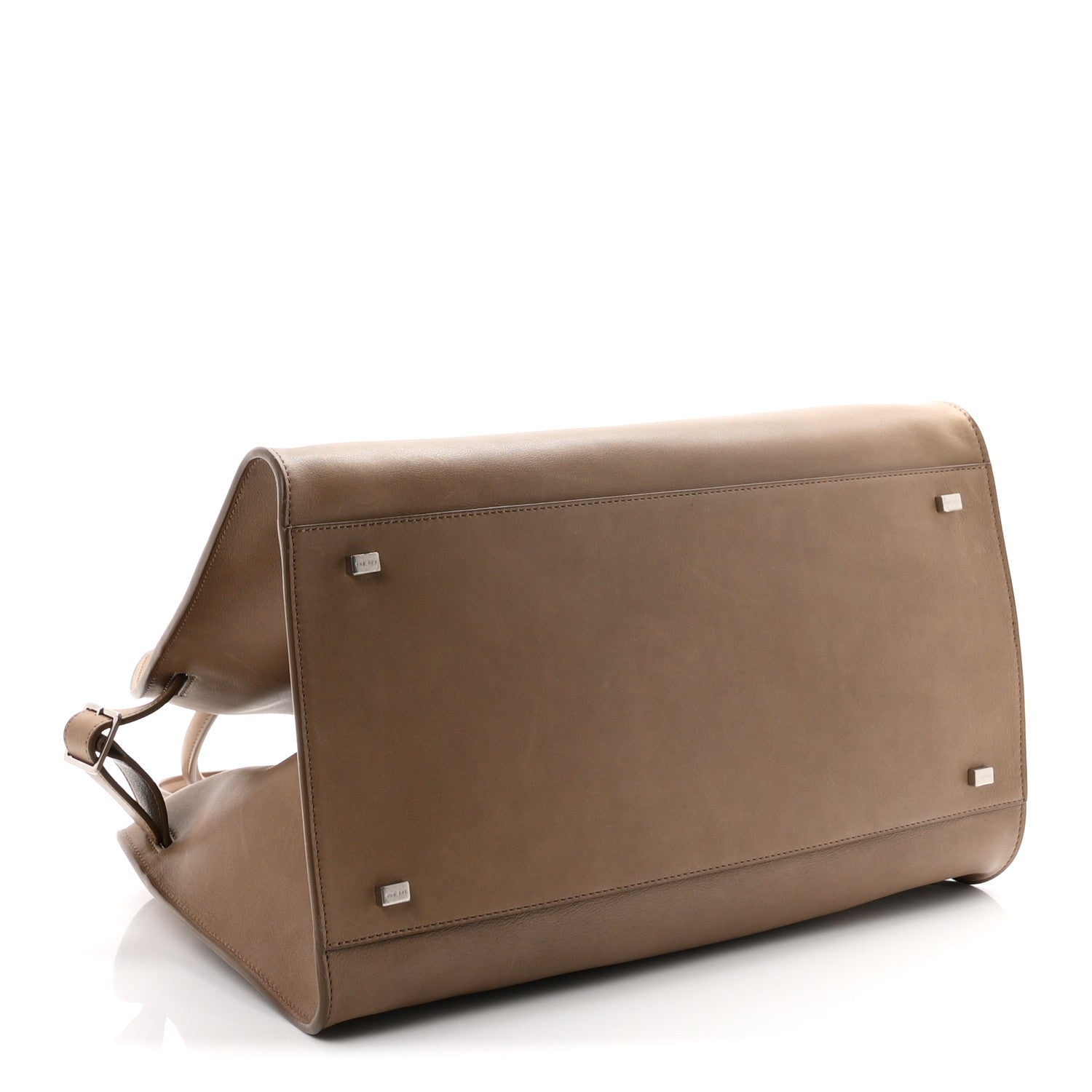 Polished Saddle Calfskin Soft Margaux 15 Mouse Grey — view 4