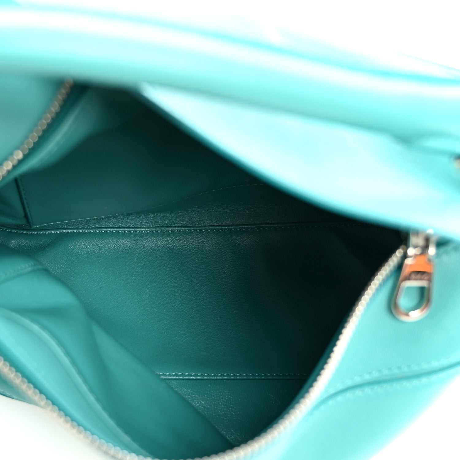Nappa Lambskin Small Featherlight Puzzle Bag Aquamarine — view 5