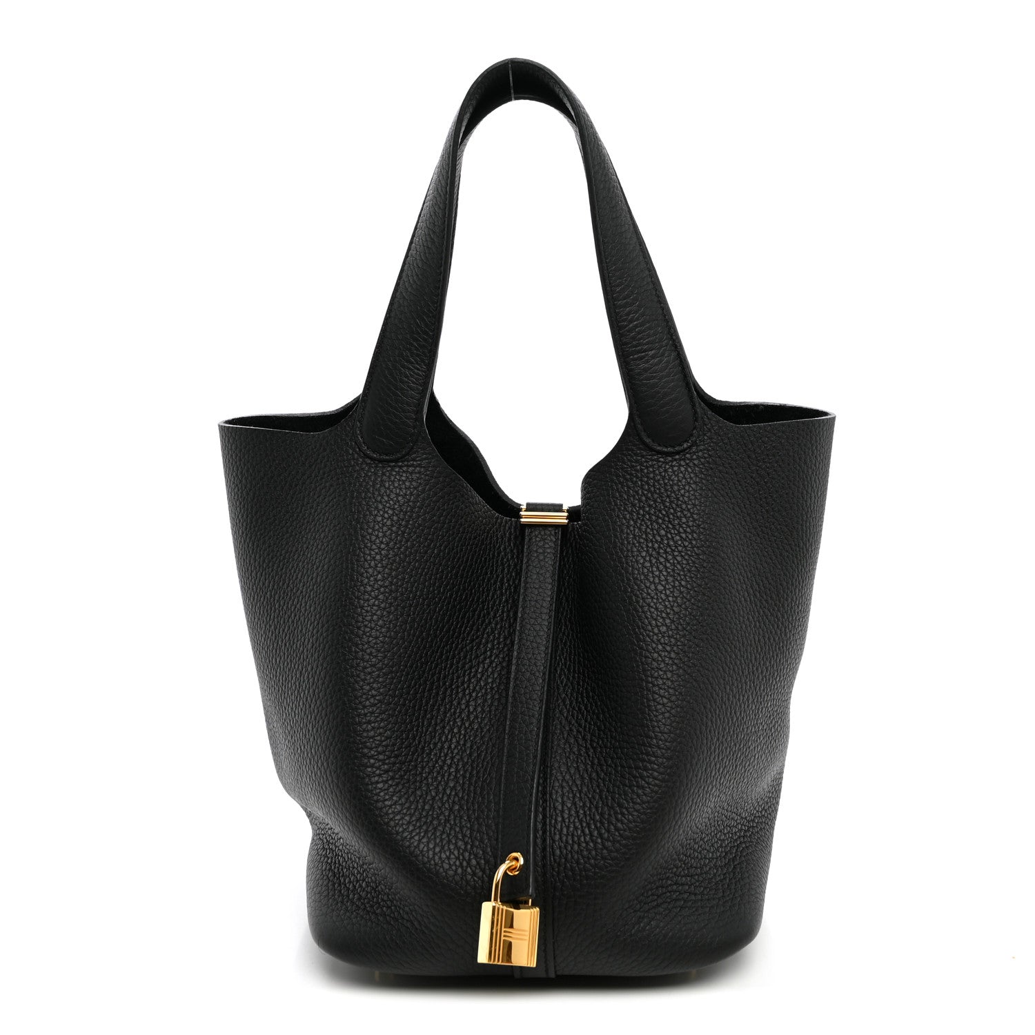 Taurillon Clemence Picotin Lock 22 MM Black