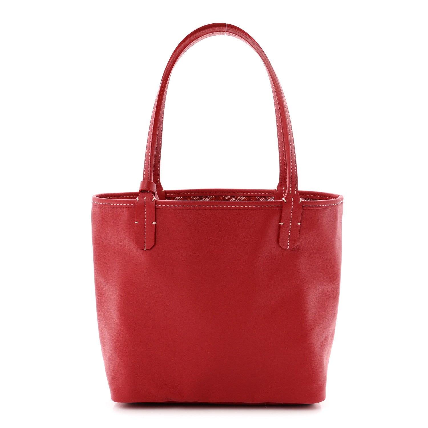 Goyardine Reversible Mini Anjou Red — view 3