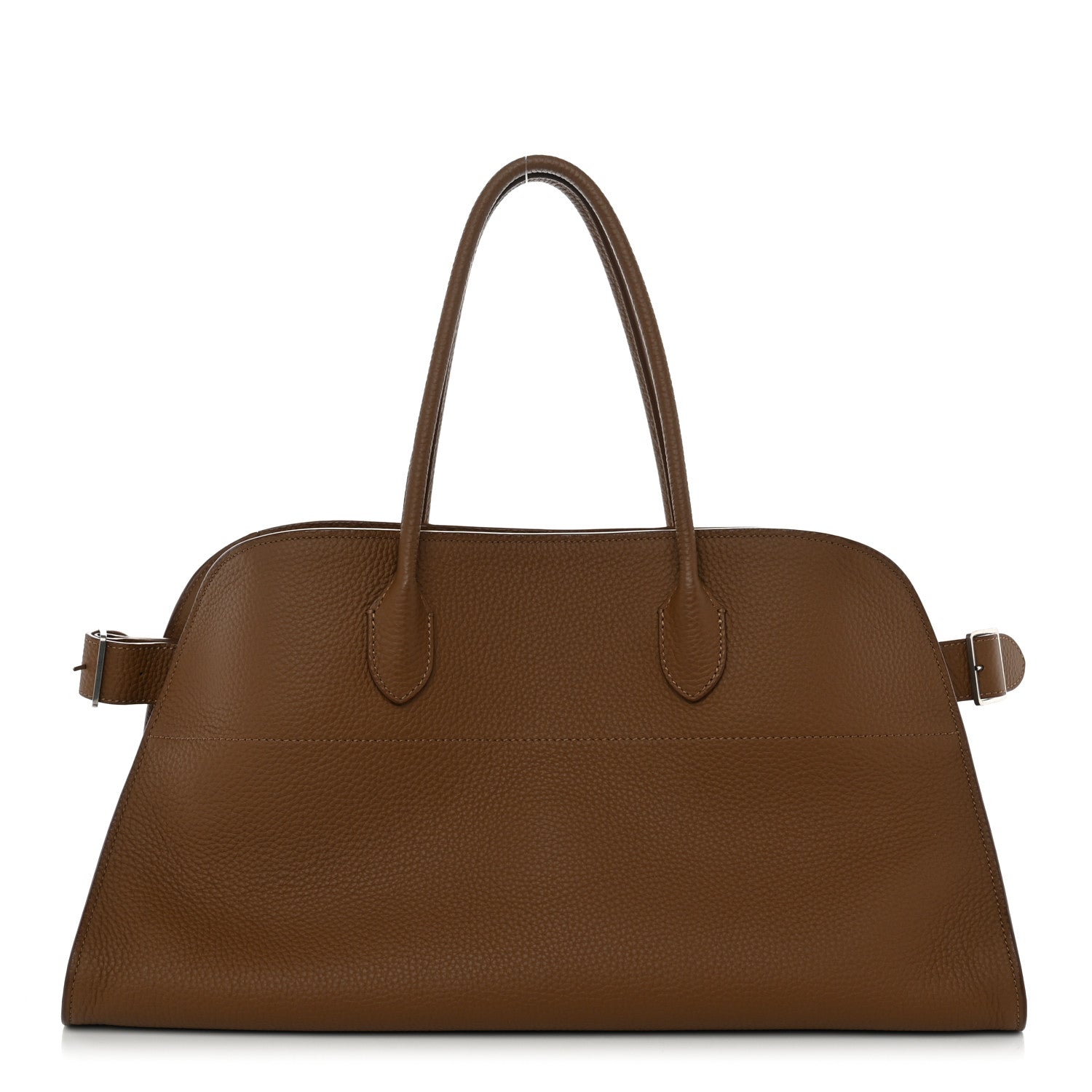 Grained Calfskin EW Margaux Rubber