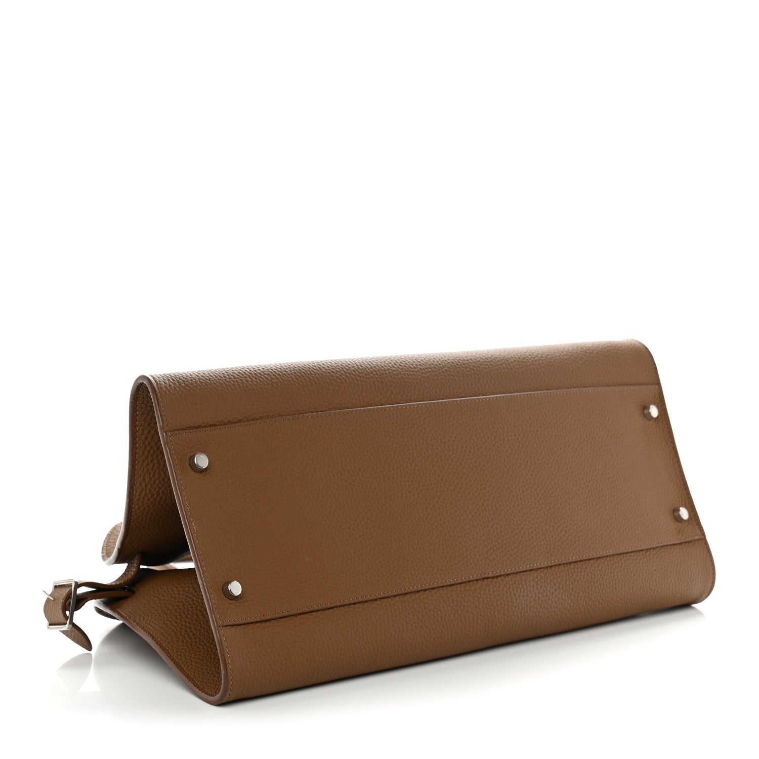 Grained Calfskin EW Margaux Rubber — view 4