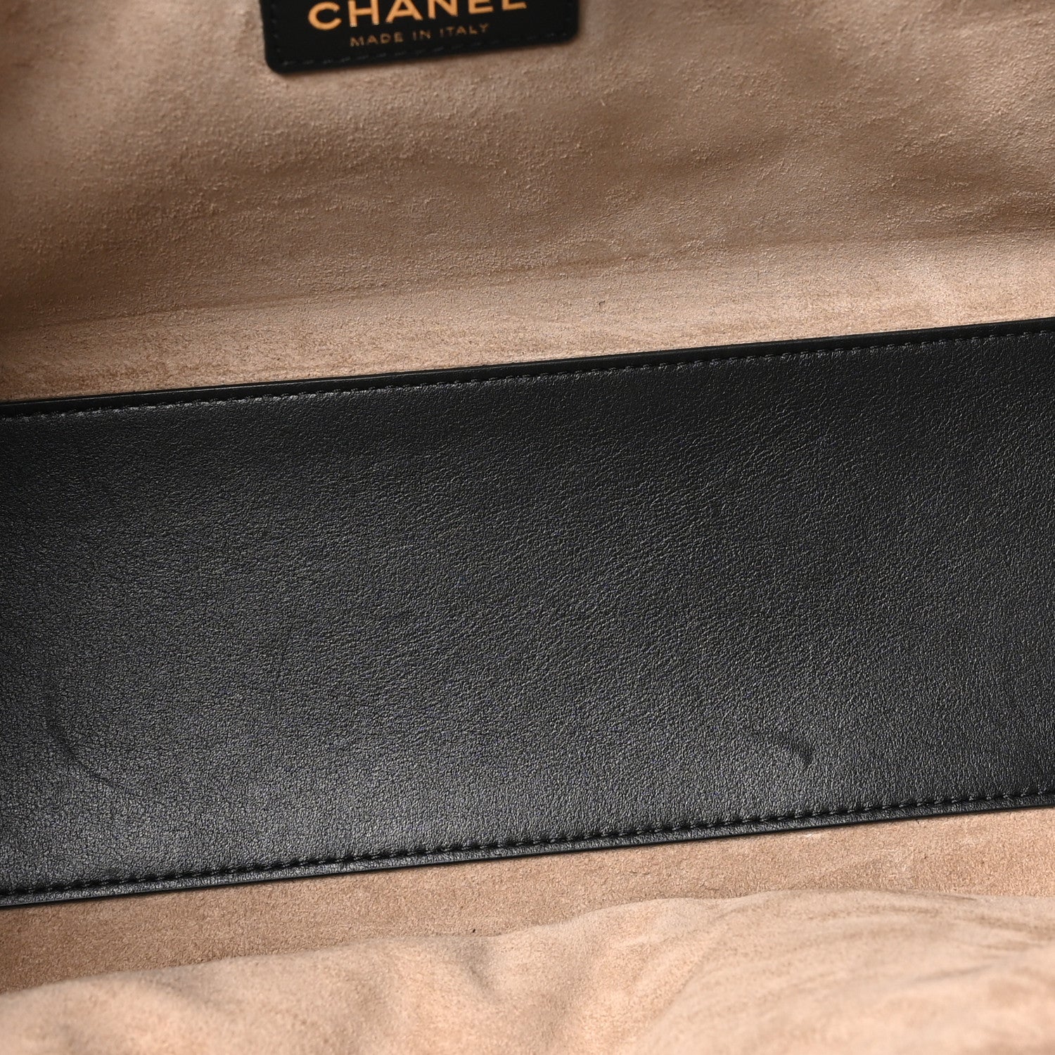 Calfskin Archetype Small Shopping Tote Black — view 5