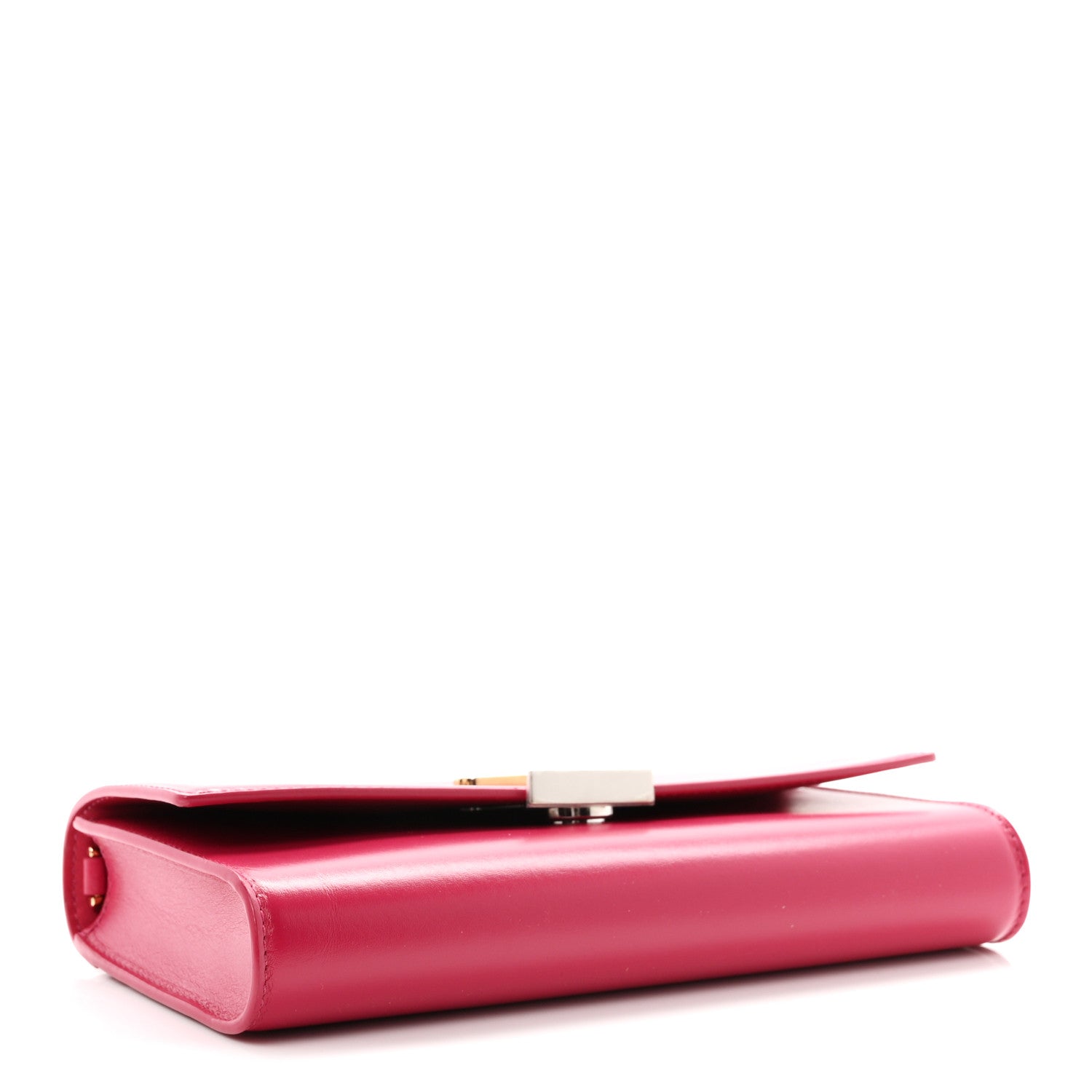 Calfskin LV Wallet On Chain Capucines Raspberry — view 4