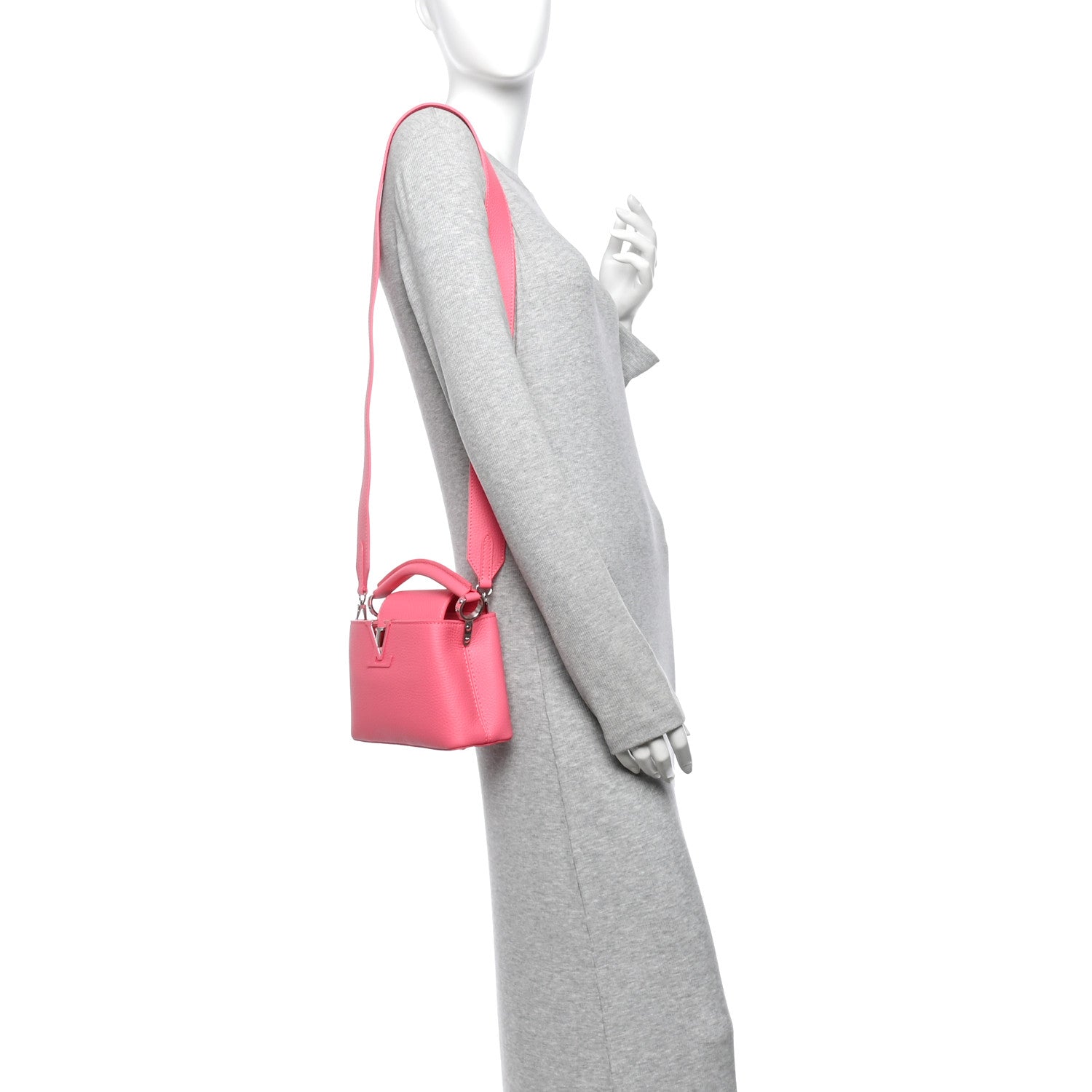 Taurillon Capucines Mini Pink — view 2